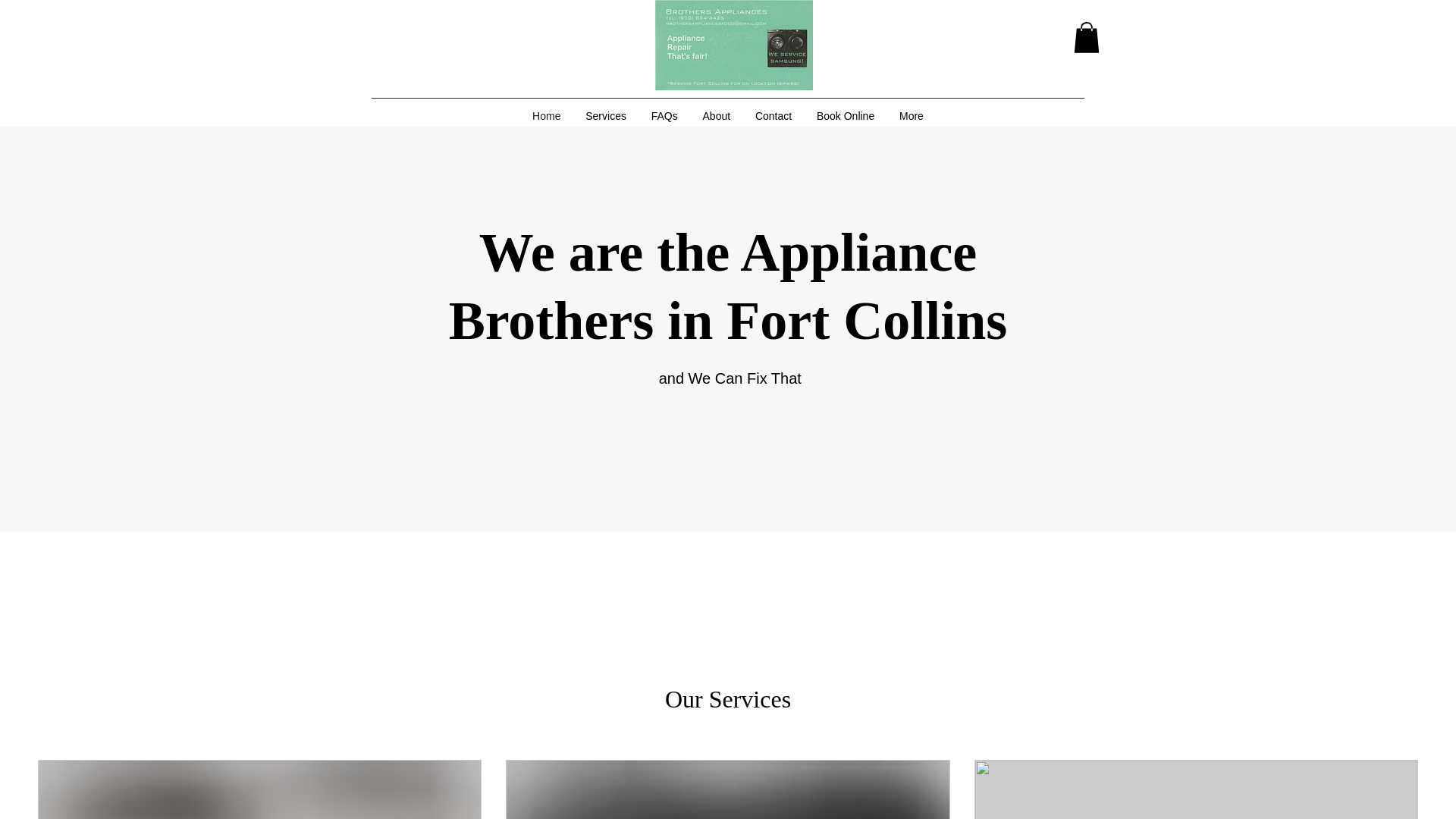 website screenshot of https://focoappliancebros-0k89.pages.dev/