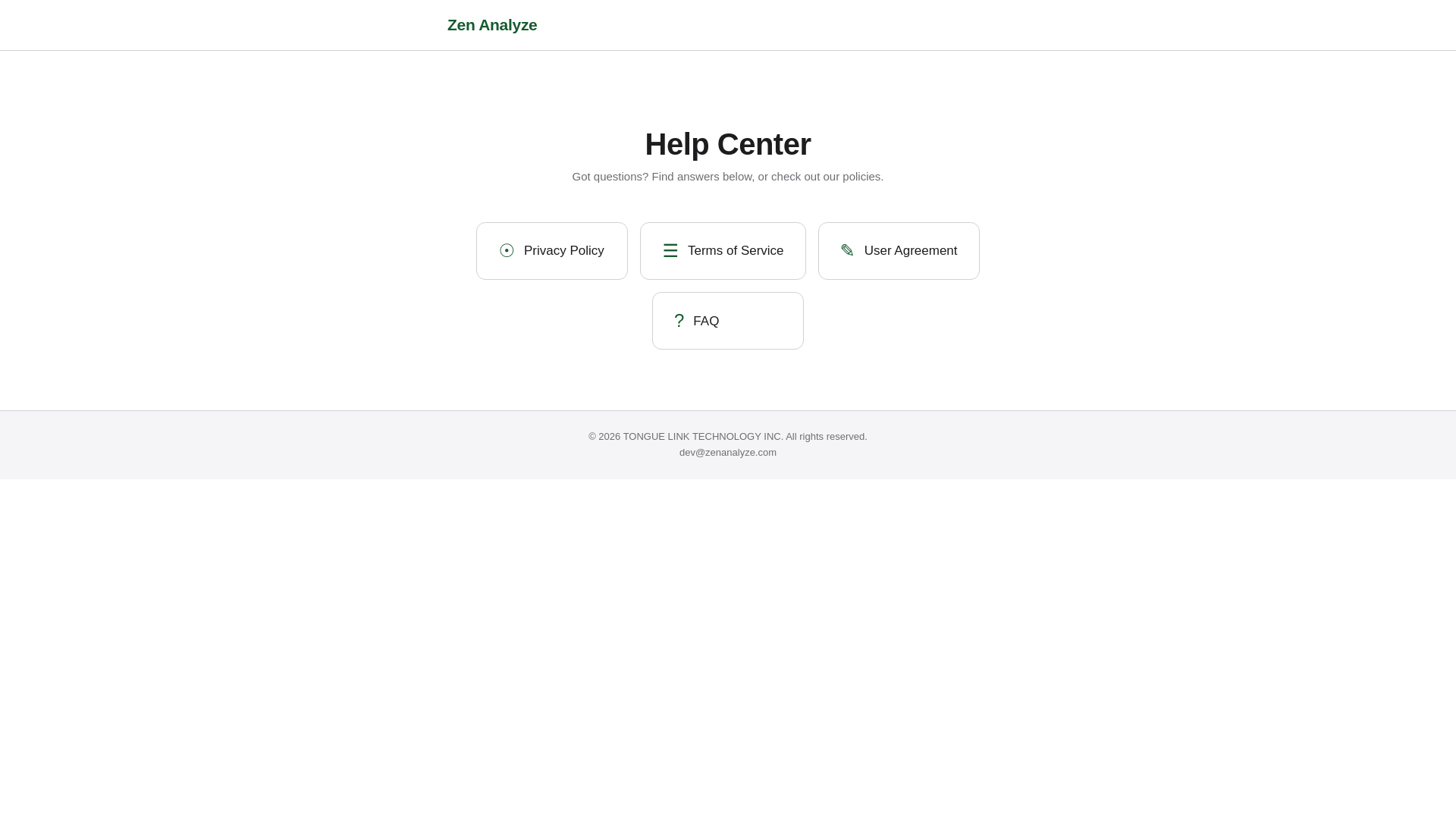 website screenshot of https://apphelp-zenanalyze.pages.dev/