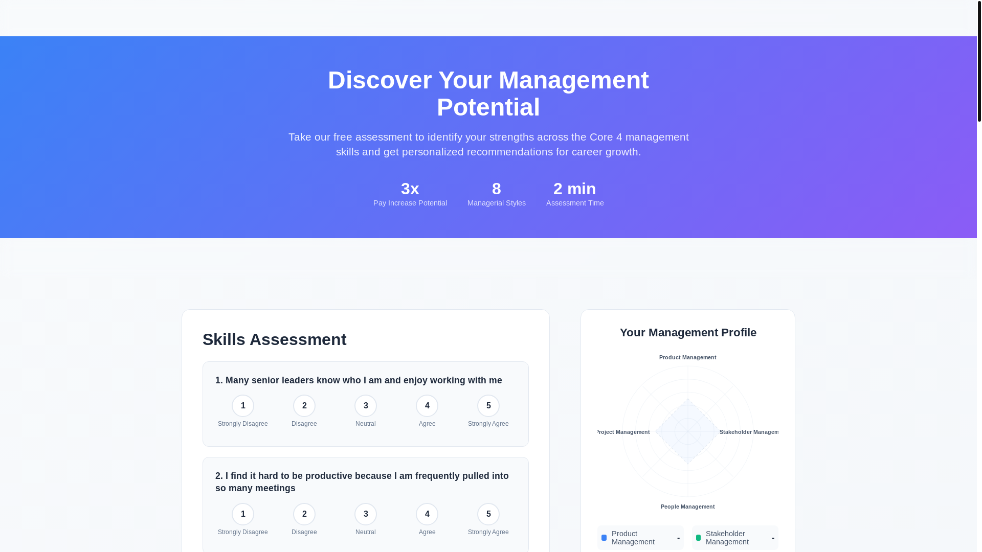 website screenshot of https://the-managers-toolbox.pages.dev/