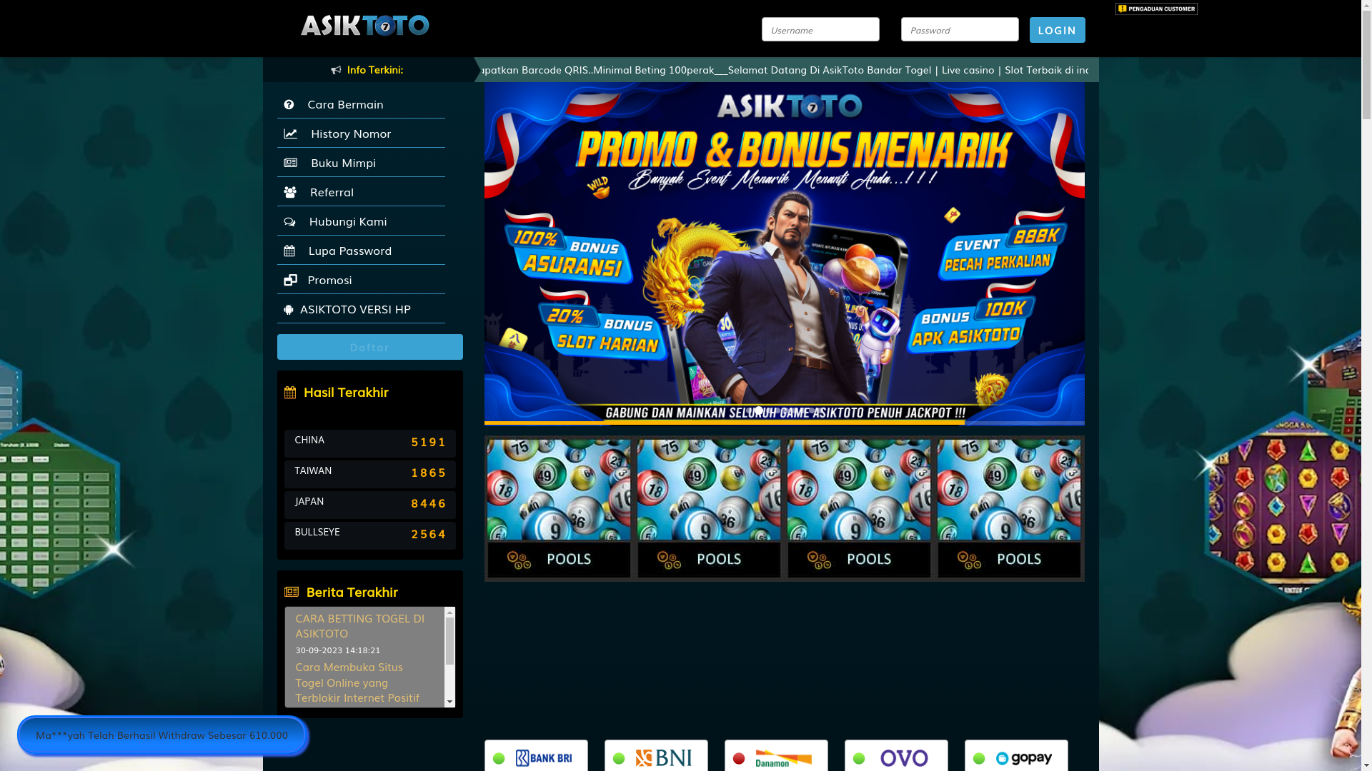 website screenshot of https://serverasik.site/