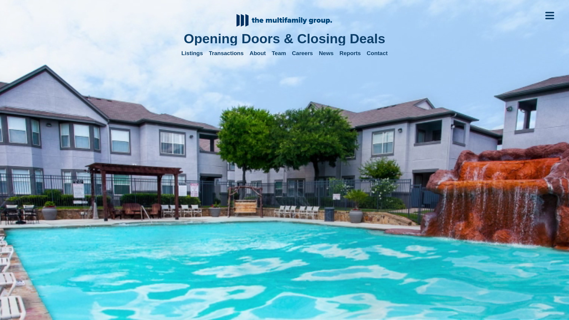 website screenshot of http://www.multifamilygrp.com/