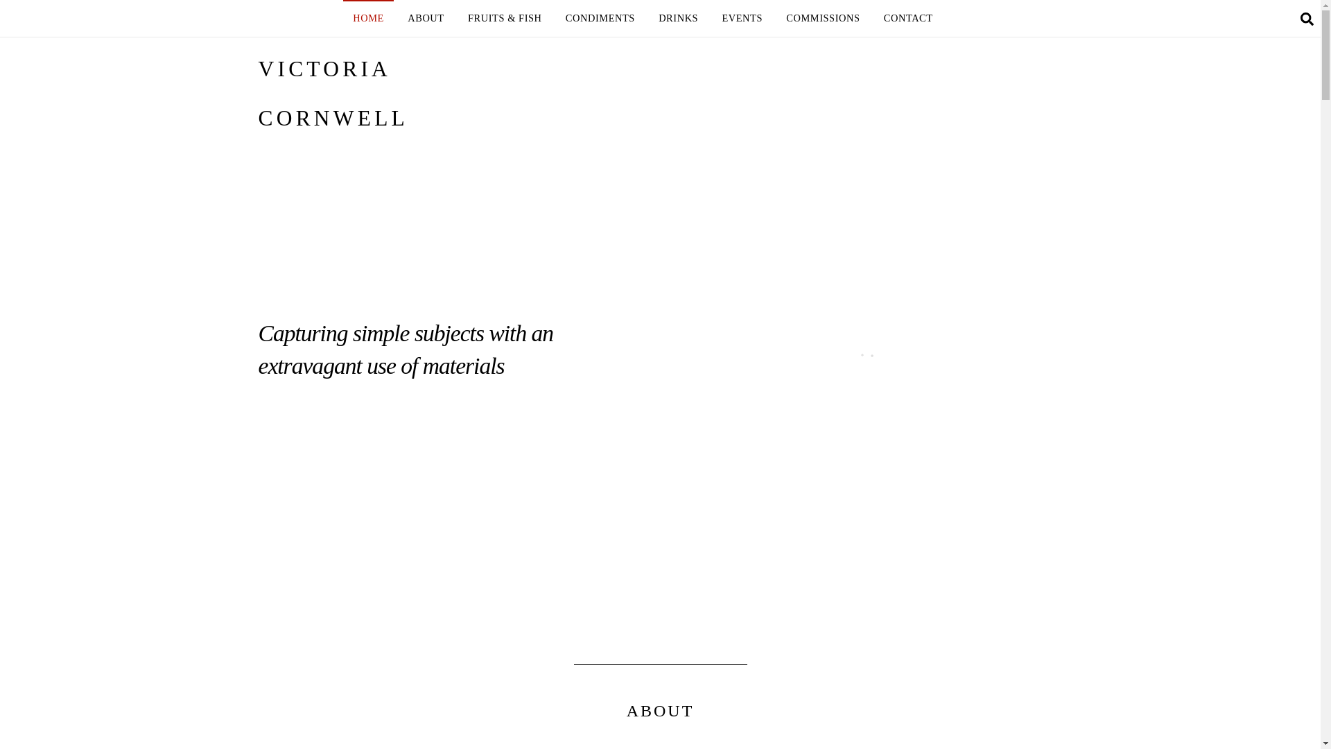 website screenshot of https://victoriacornwell.co.uk/