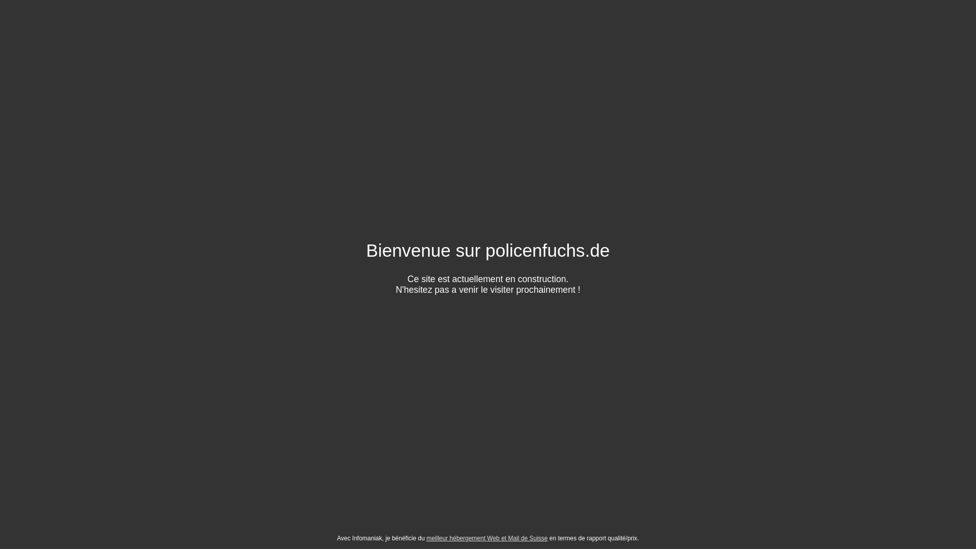 website screenshot of https://policenfuchs.de/