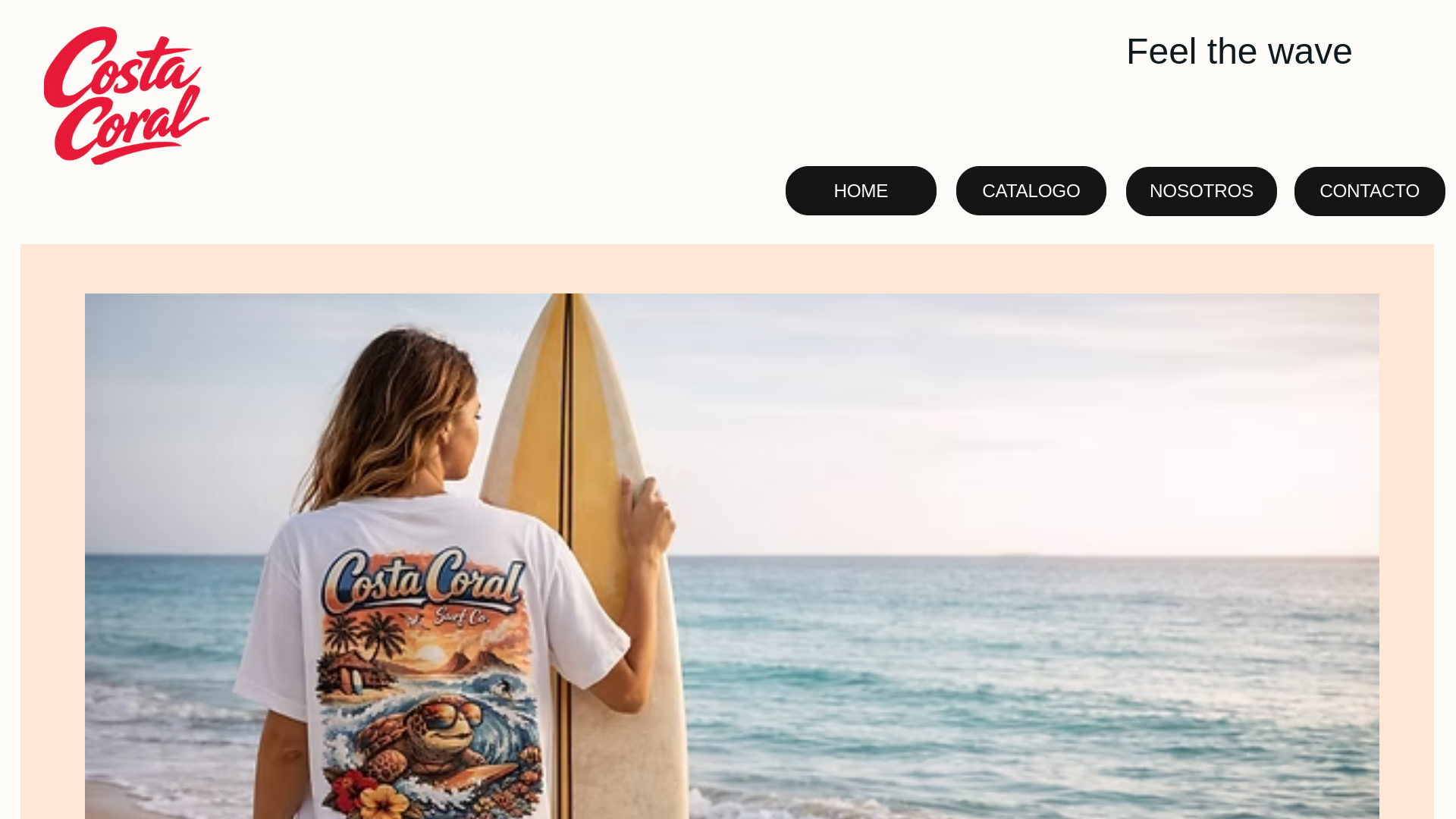 website screenshot of https://costacoral.net
