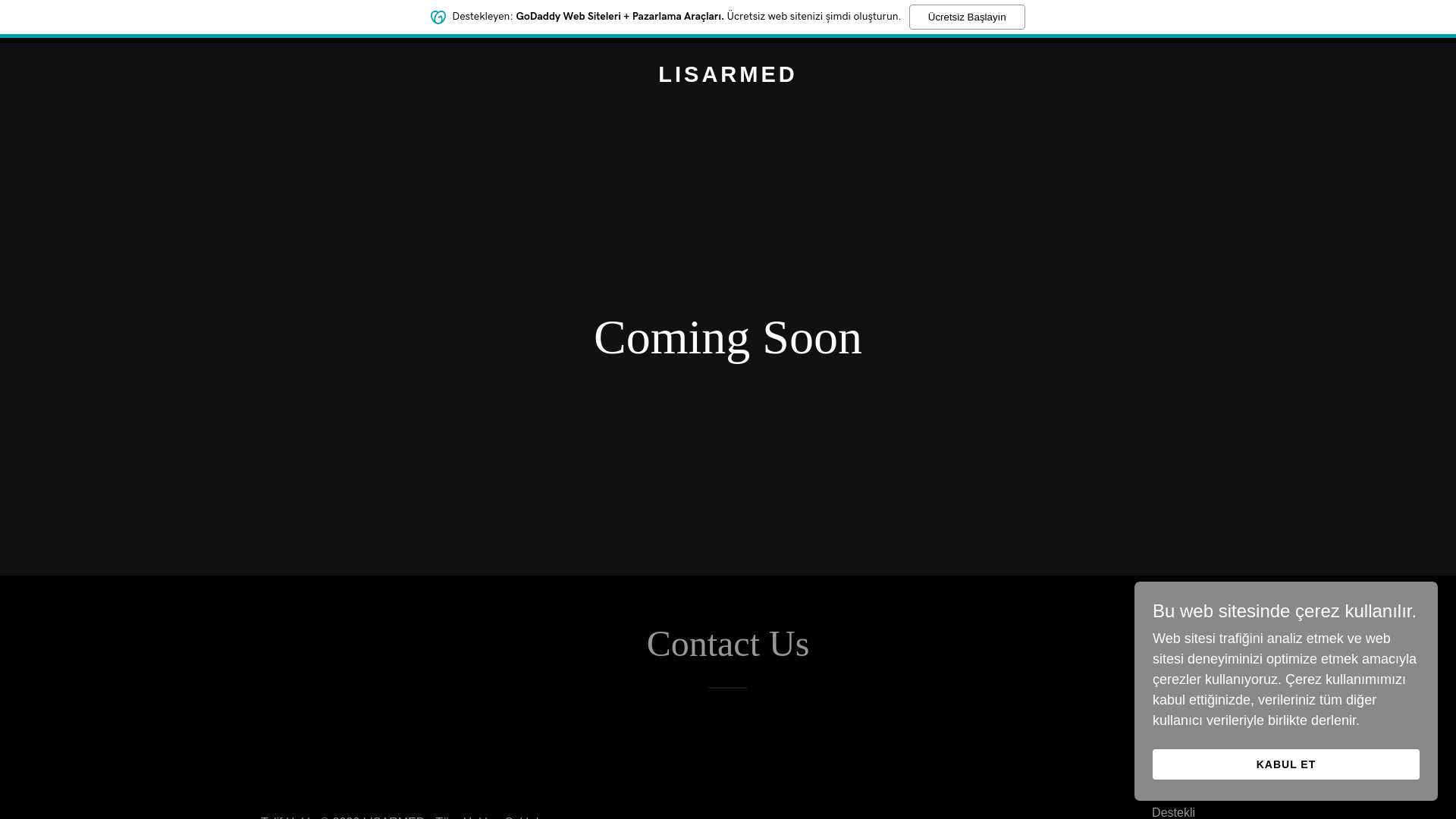 website screenshot of https://lisarmed.com/