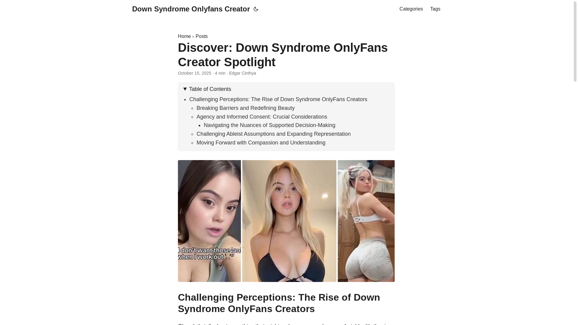 website screenshot of https://down-syndrome-onlyfans-creator.pages.dev/