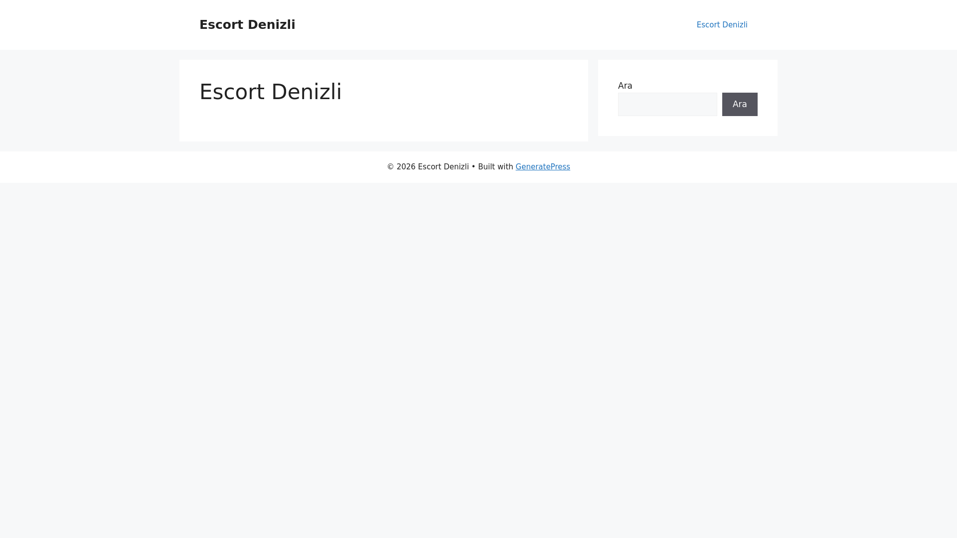 website screenshot of https://escortdenizli.cfd/