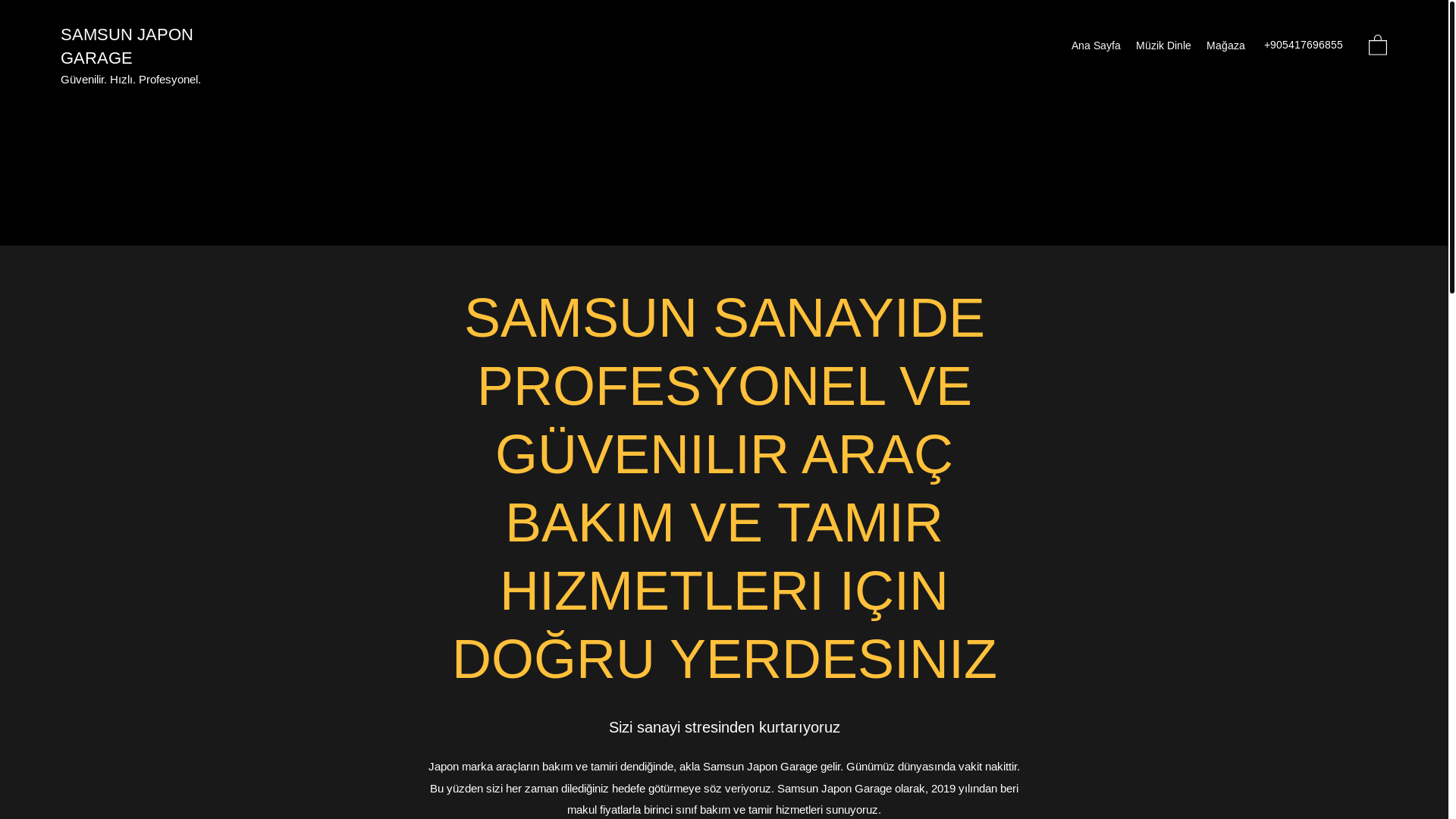 website screenshot of https://hondasamsun.com/