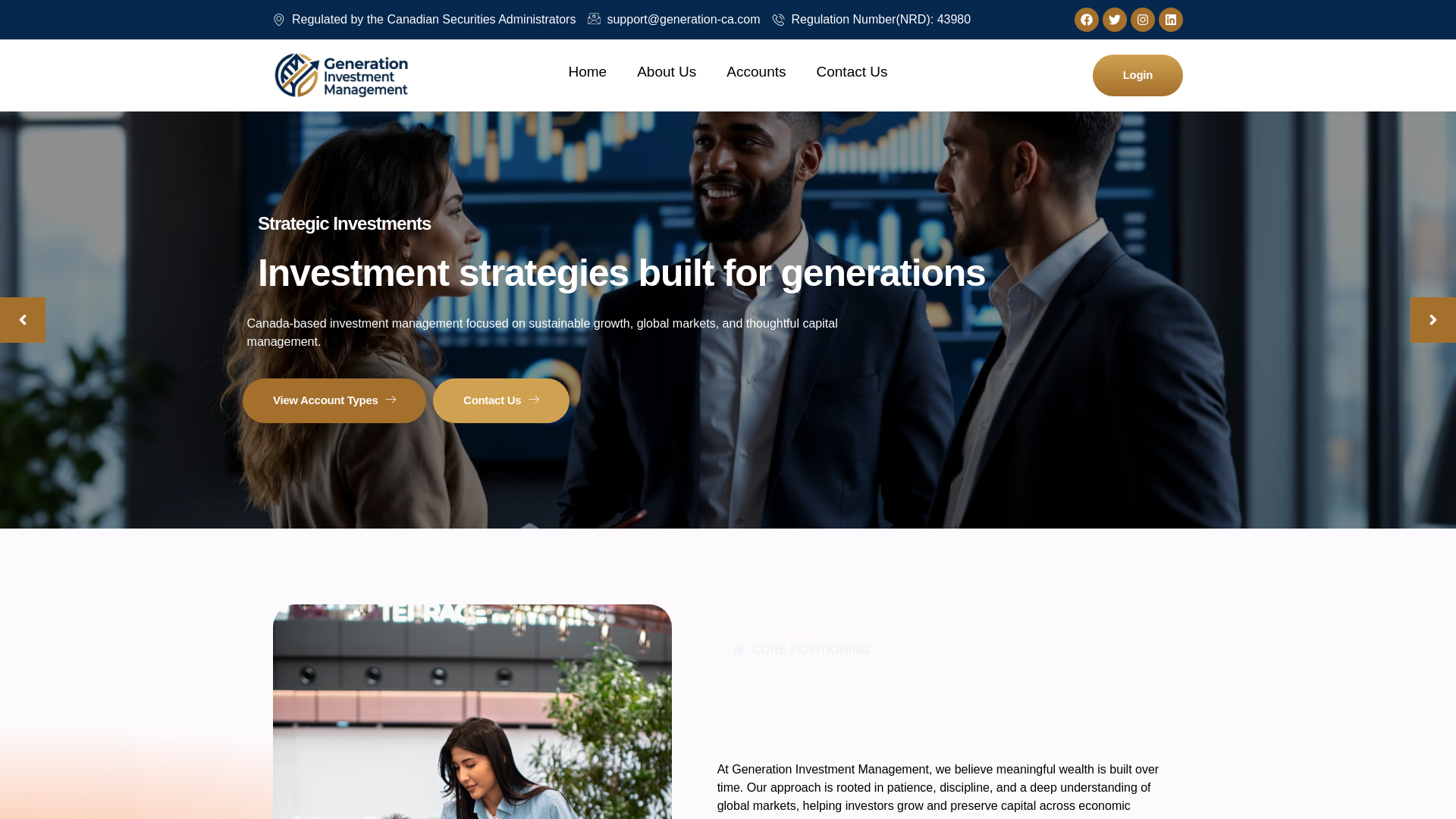 website screenshot of https://gengroup-ca.com/