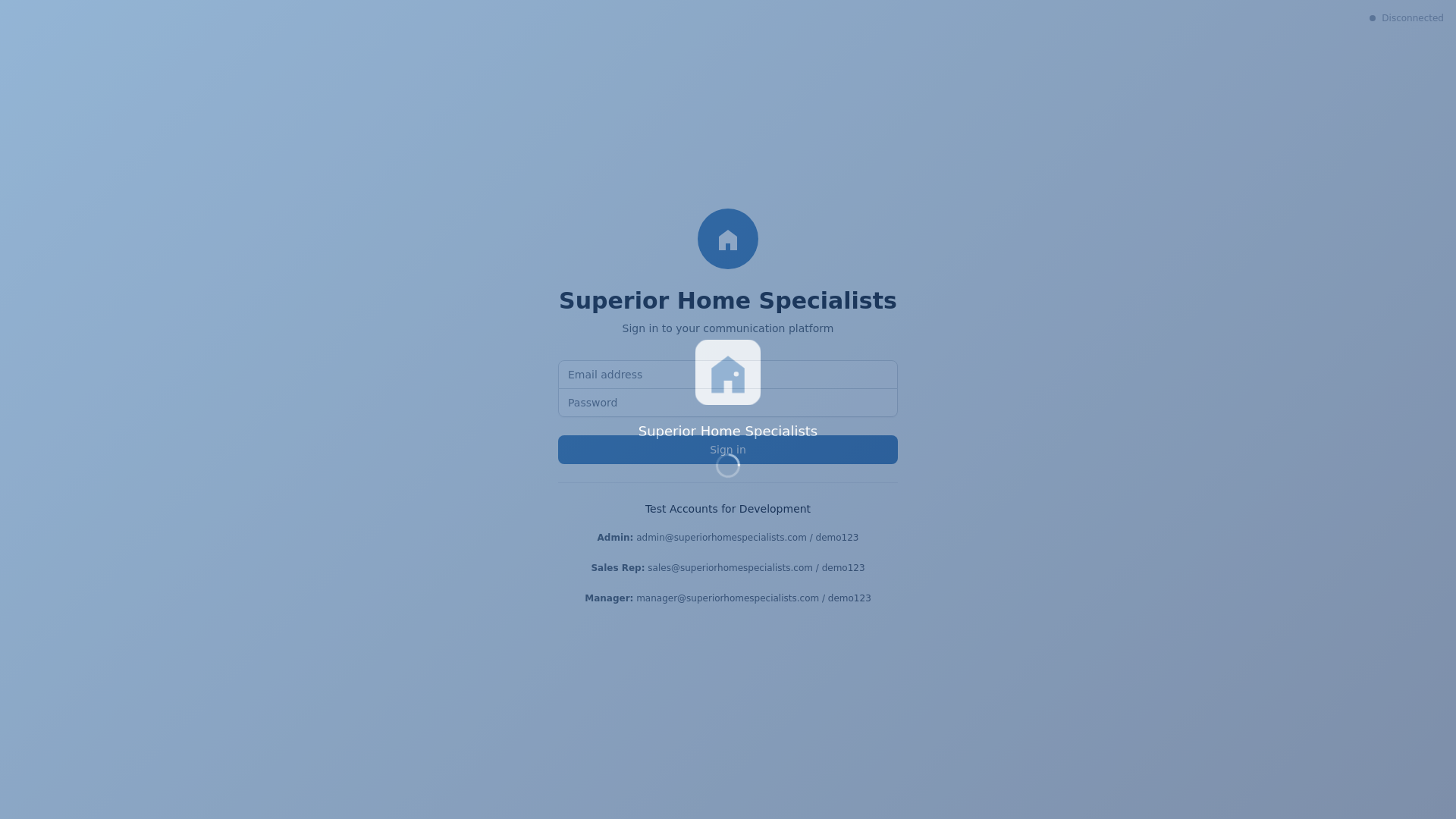 website screenshot of https://superior-home-communication.pages.dev/