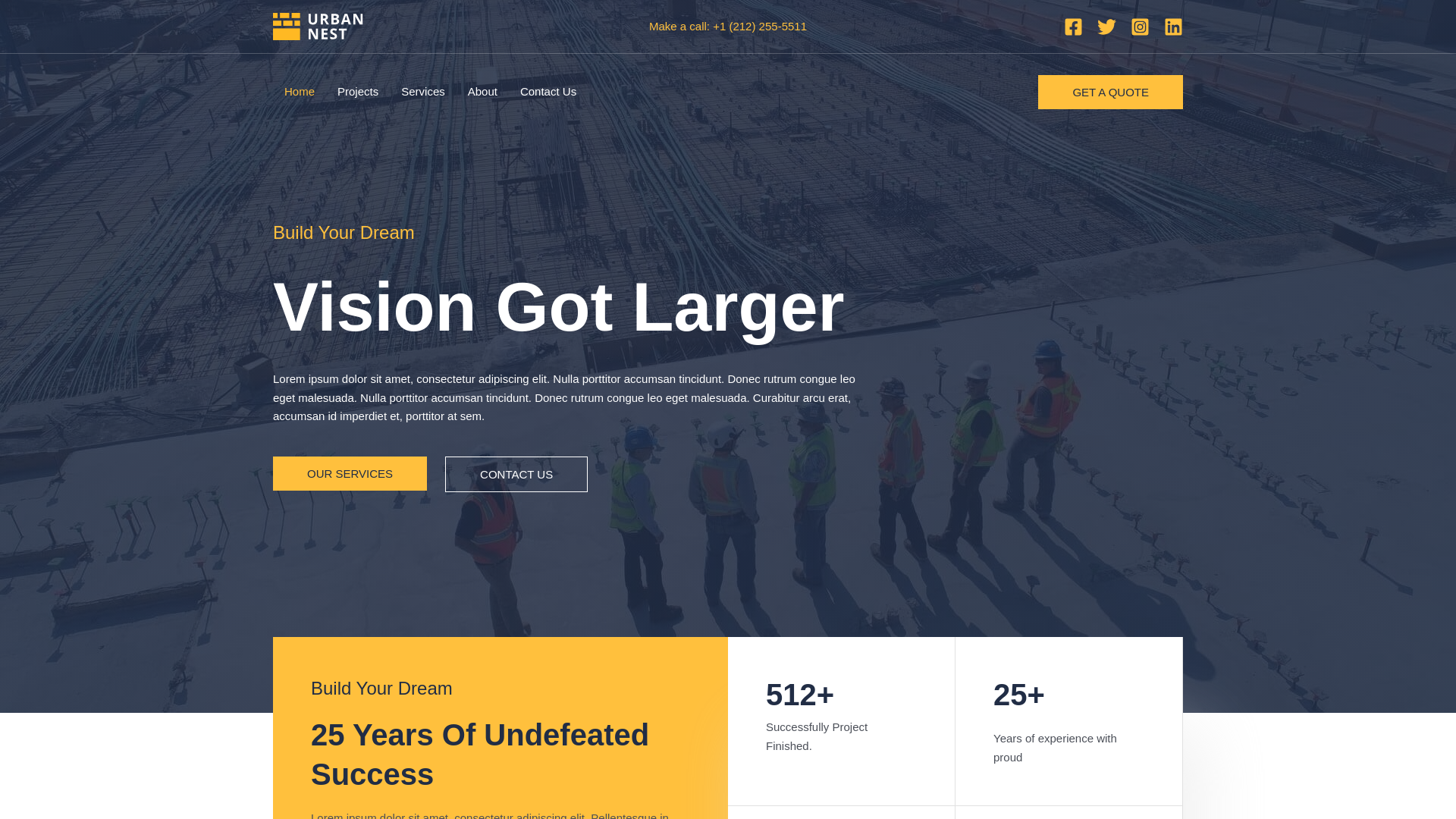 website screenshot of https://atasteelus.com