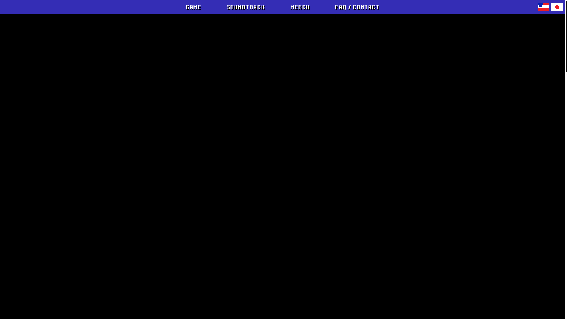 website screenshot of https://www.deltarune.com/