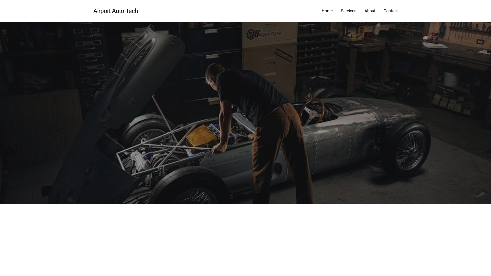 website screenshot of https://airportautotechinc.online/