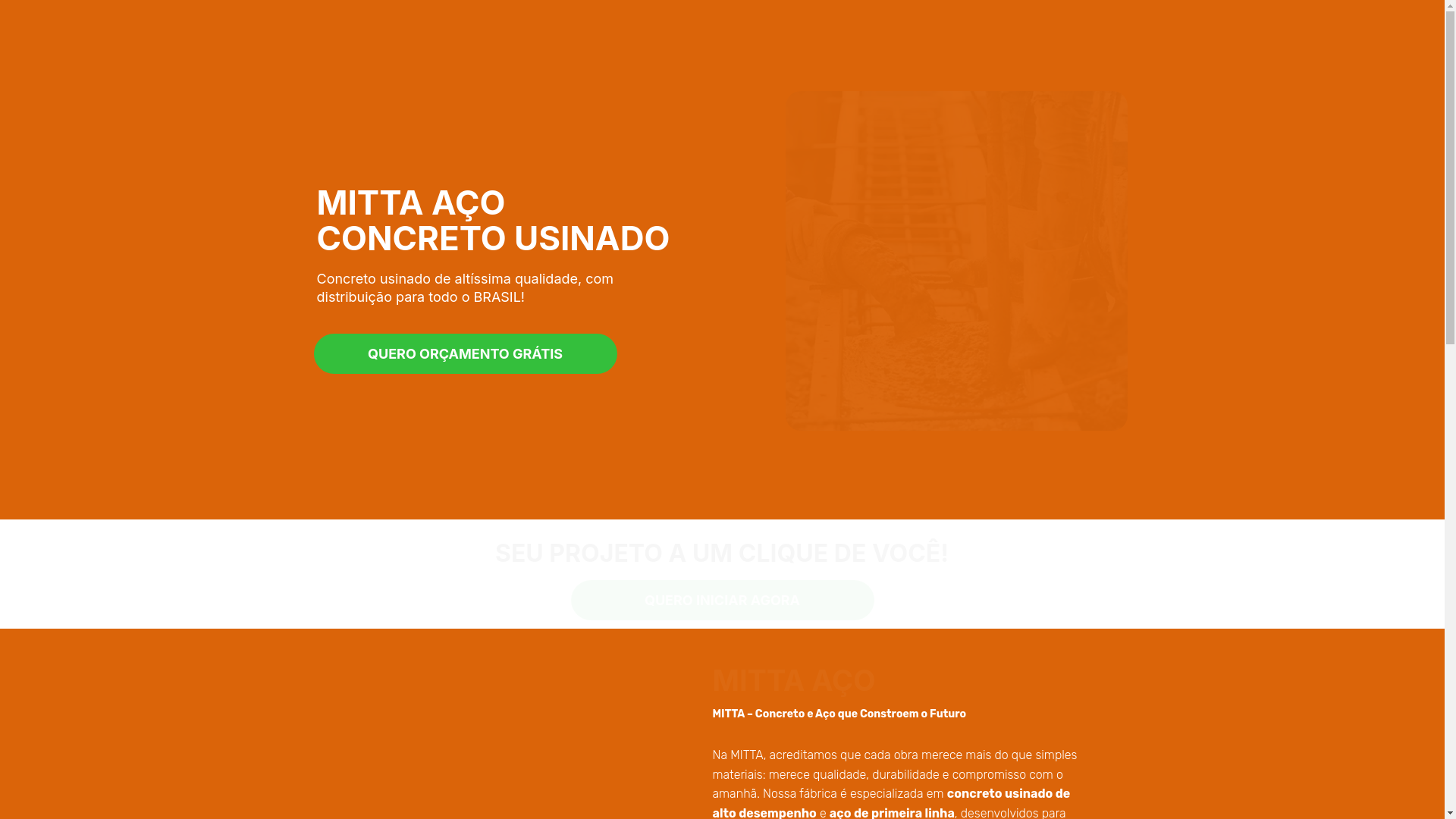 website screenshot of https://mittaaco.com/