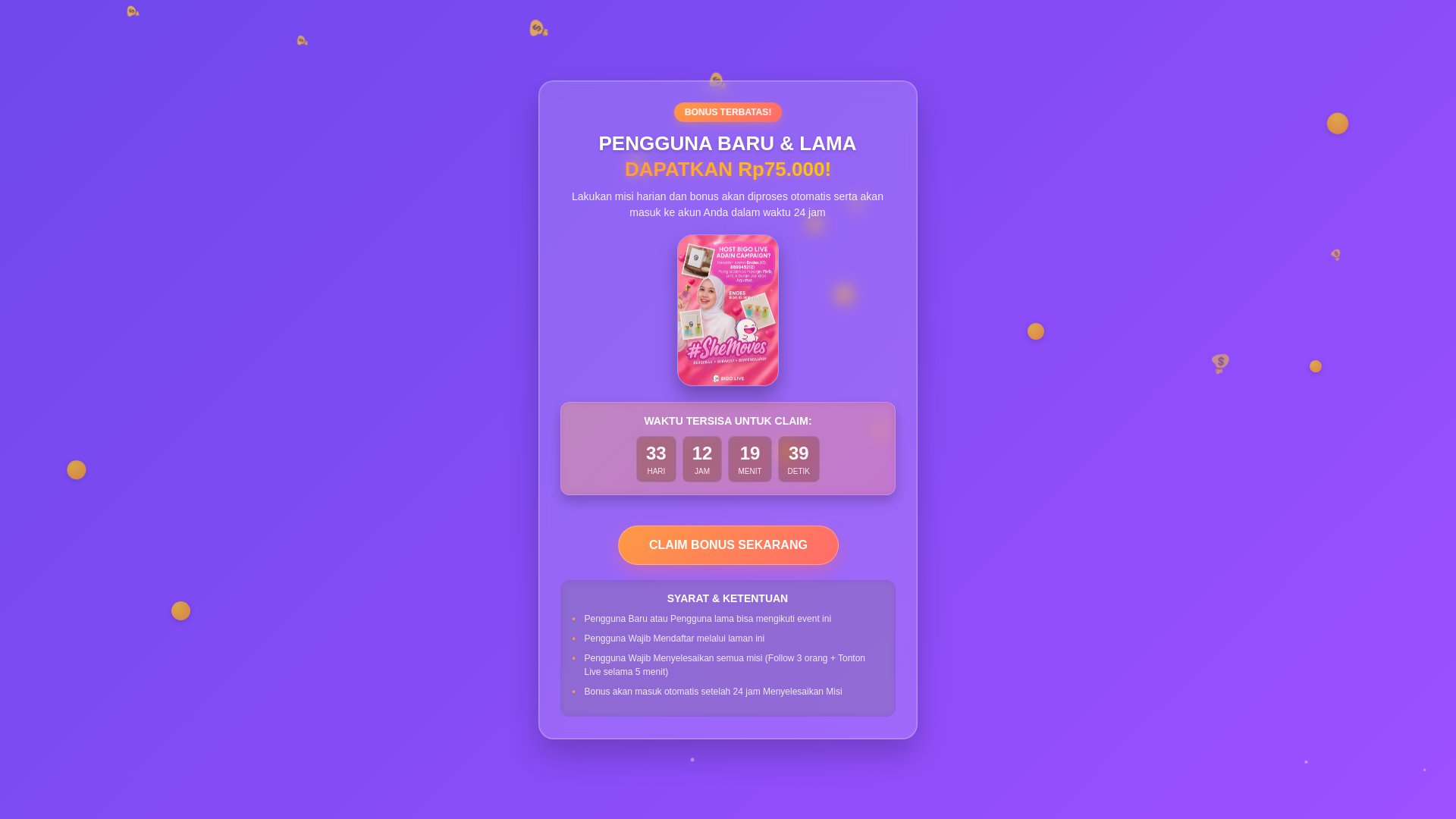 website screenshot of https://bigolivecampaignagustus.pages.dev/