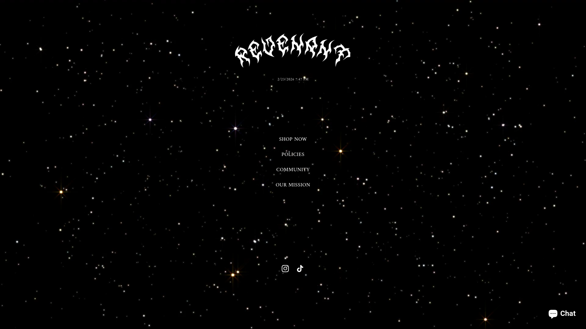 website screenshot of https://revenantathletic.us/