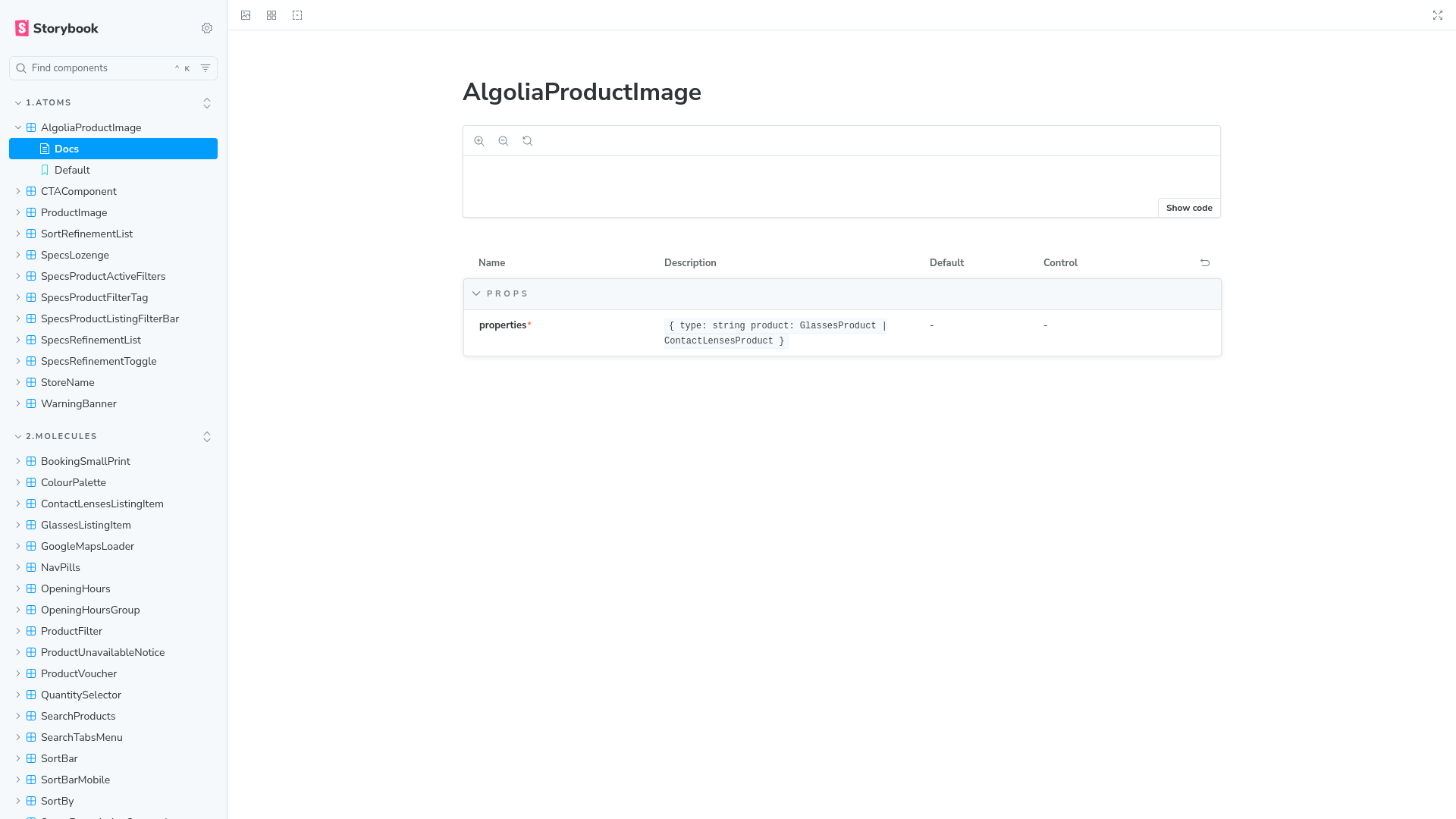 website screenshot of https://vuejs3-canada-storybook-project-qa-westus3-qkt.pages.dev/