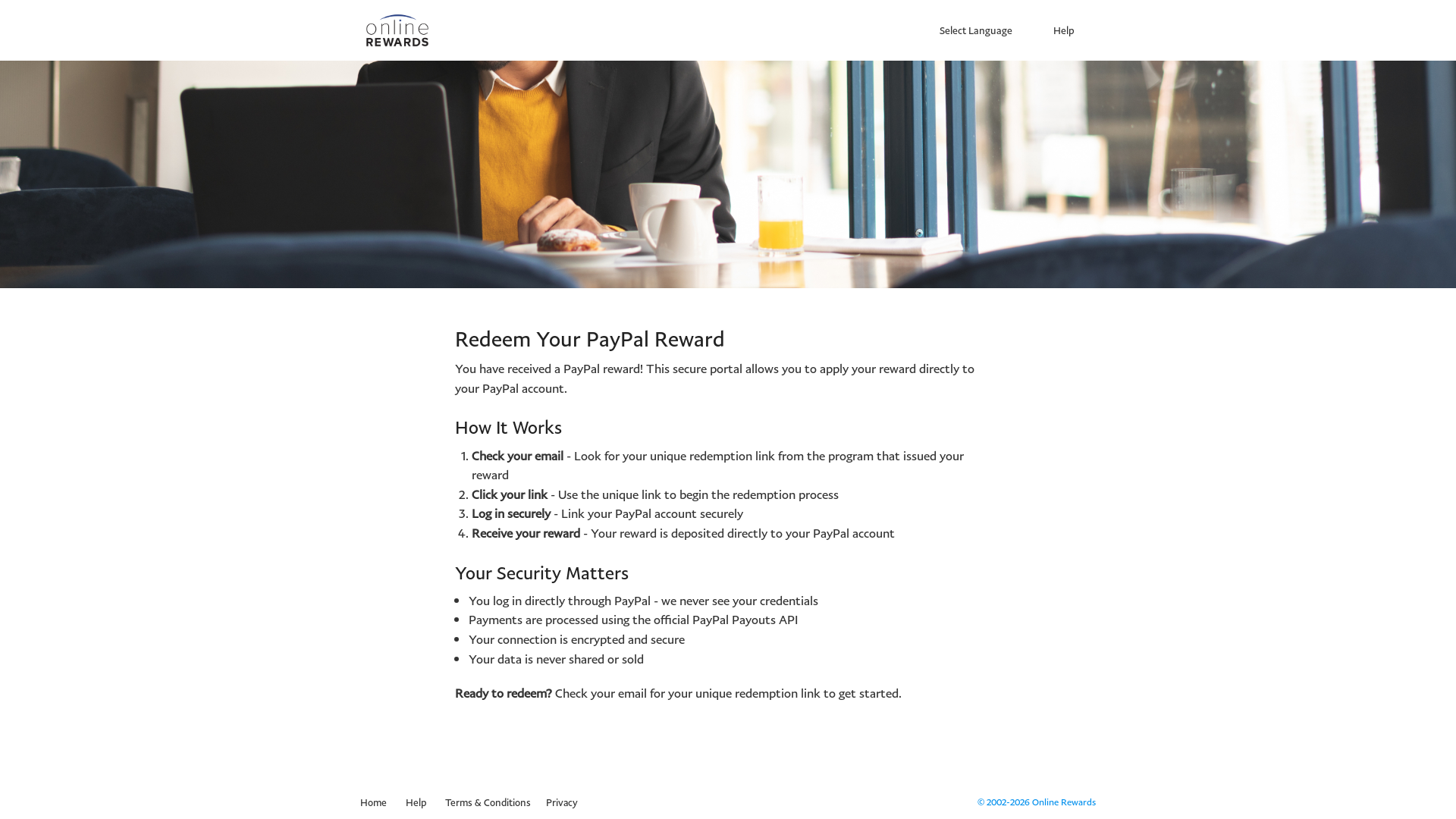 website screenshot of https://paypal.whapps.com/