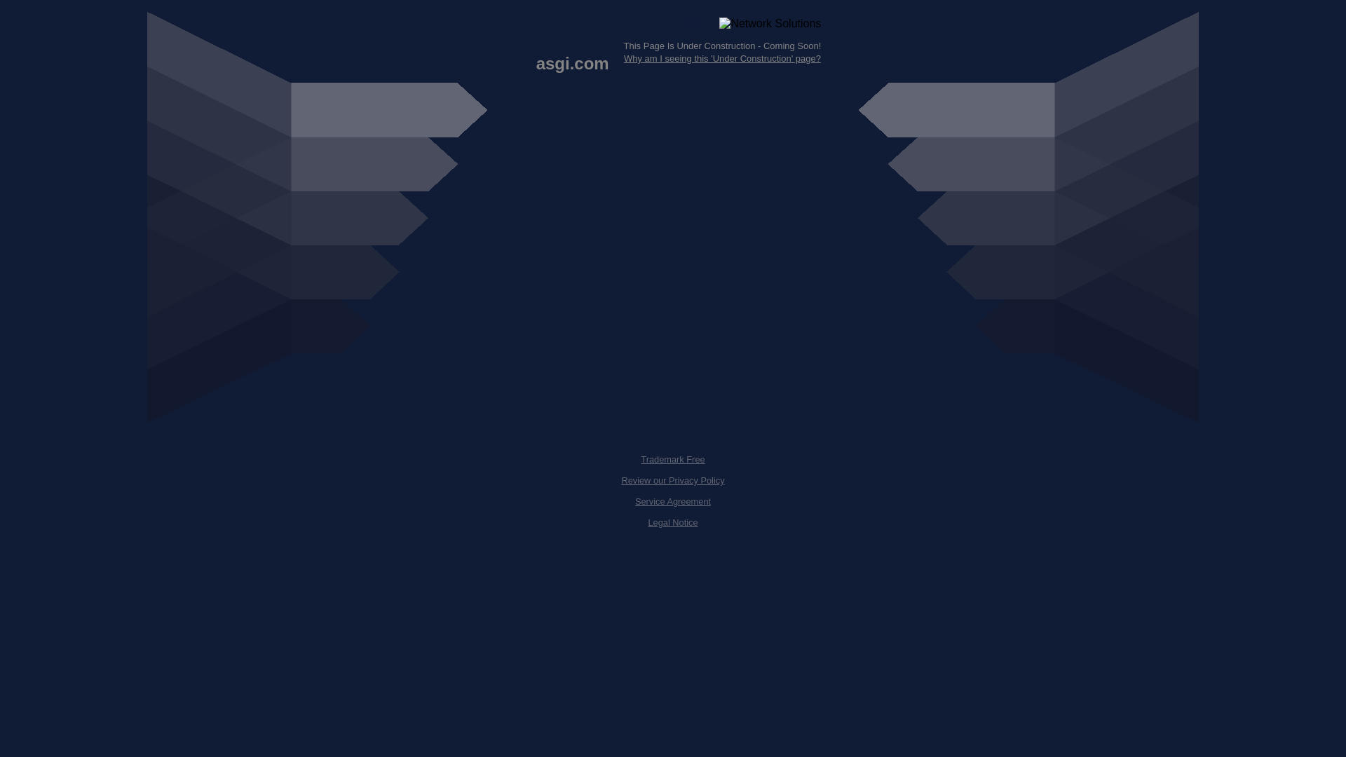 website screenshot of https://blog.asgi.com