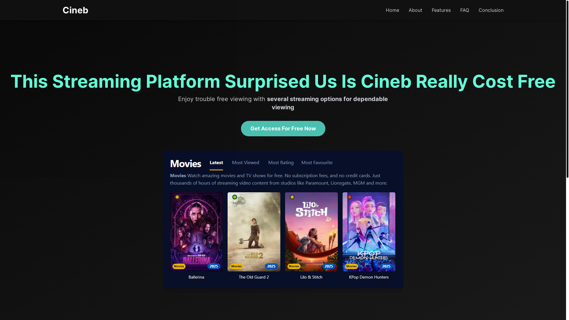 website screenshot of https://cineb-wdhm.pages.dev/