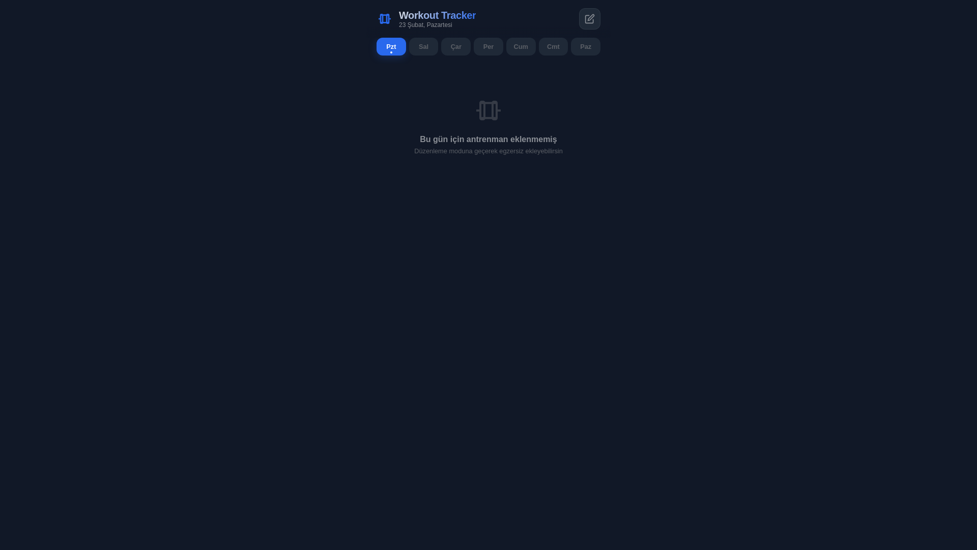 website screenshot of https://workout-tracker-aw9.pages.dev/