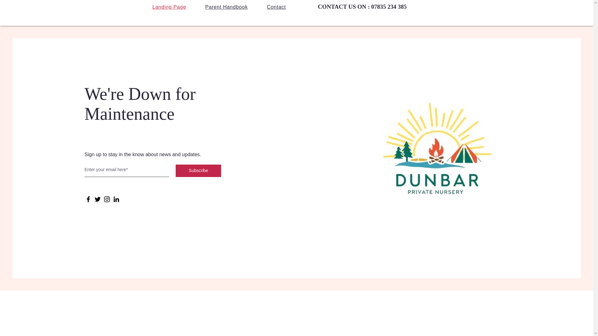 website screenshot of https://dunbar-outdoor-learning.com/