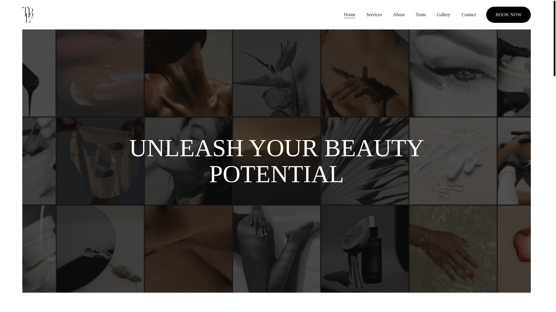 website screenshot of https://tbeandco.com/
