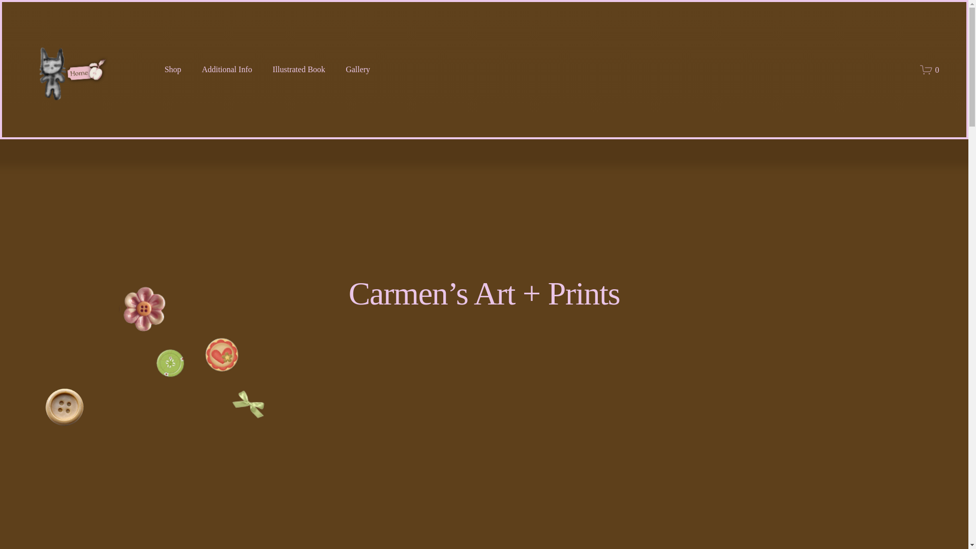 website screenshot of https://carmencasillas.com/