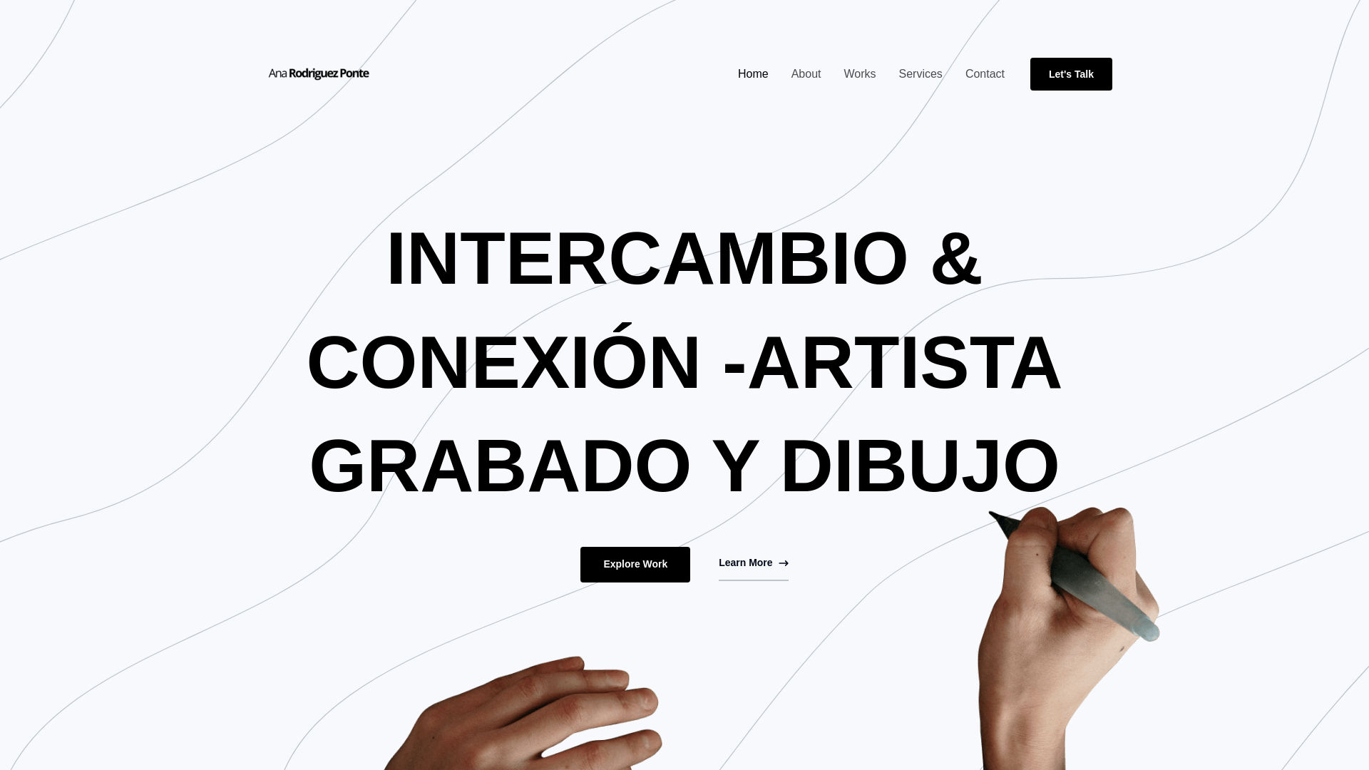 website screenshot of https://anarodriguezponte.com.ar/