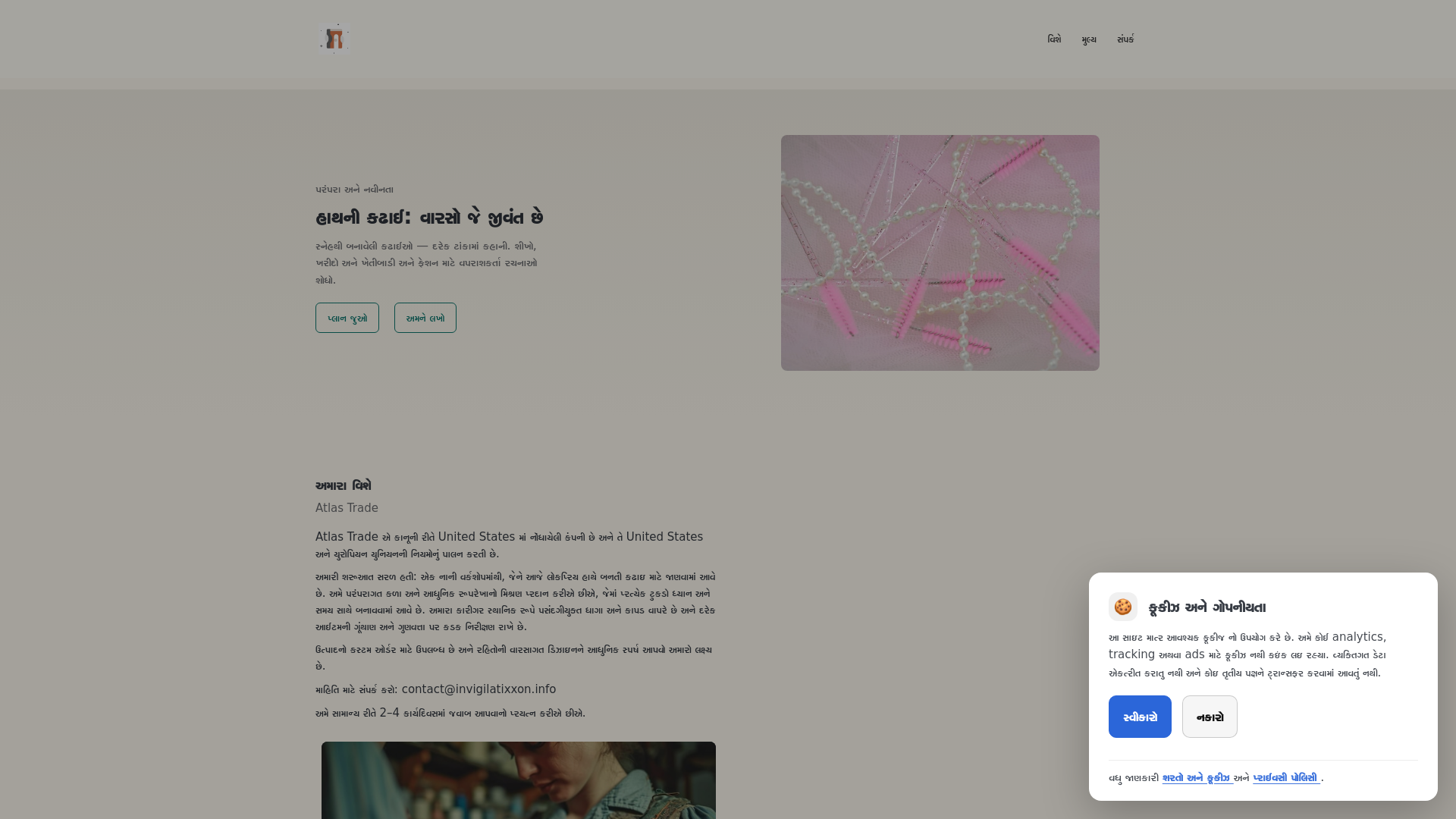website screenshot of https://invigilatixxon.info/