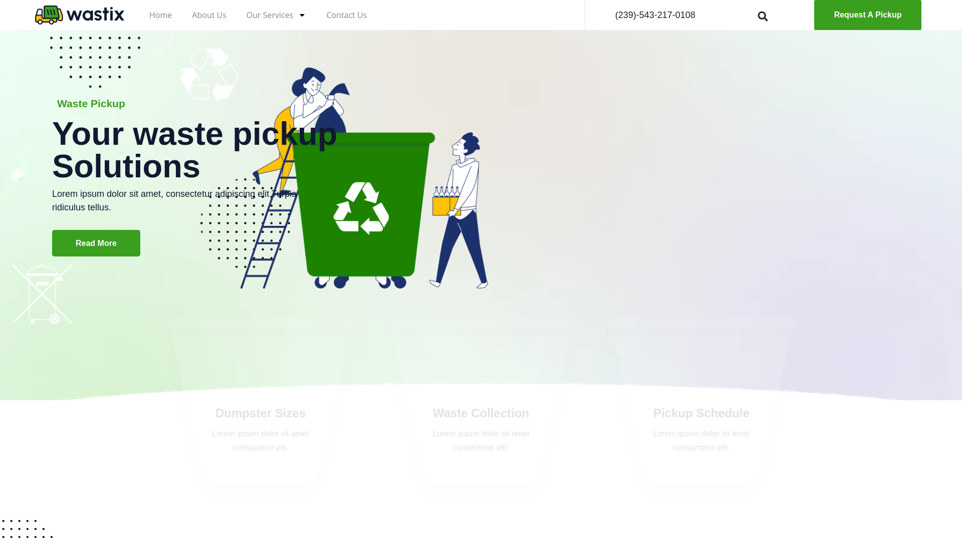 website screenshot of https://greenitassets.ae/