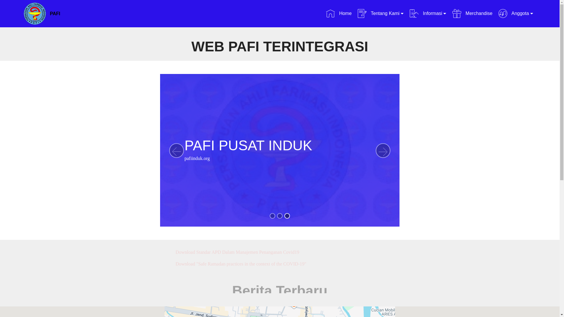 website screenshot of https://pafi-purbalingga-org.pages.dev/