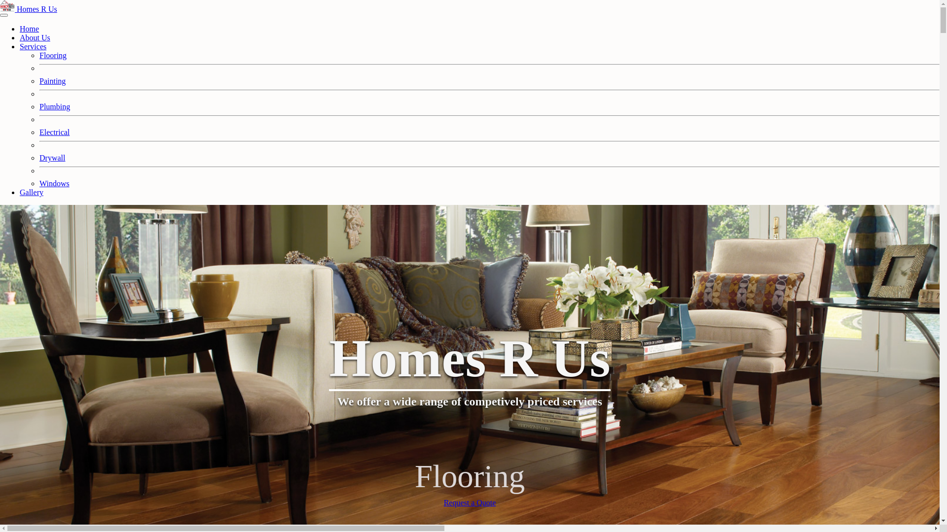 website screenshot of https://homesruswpg.ca/