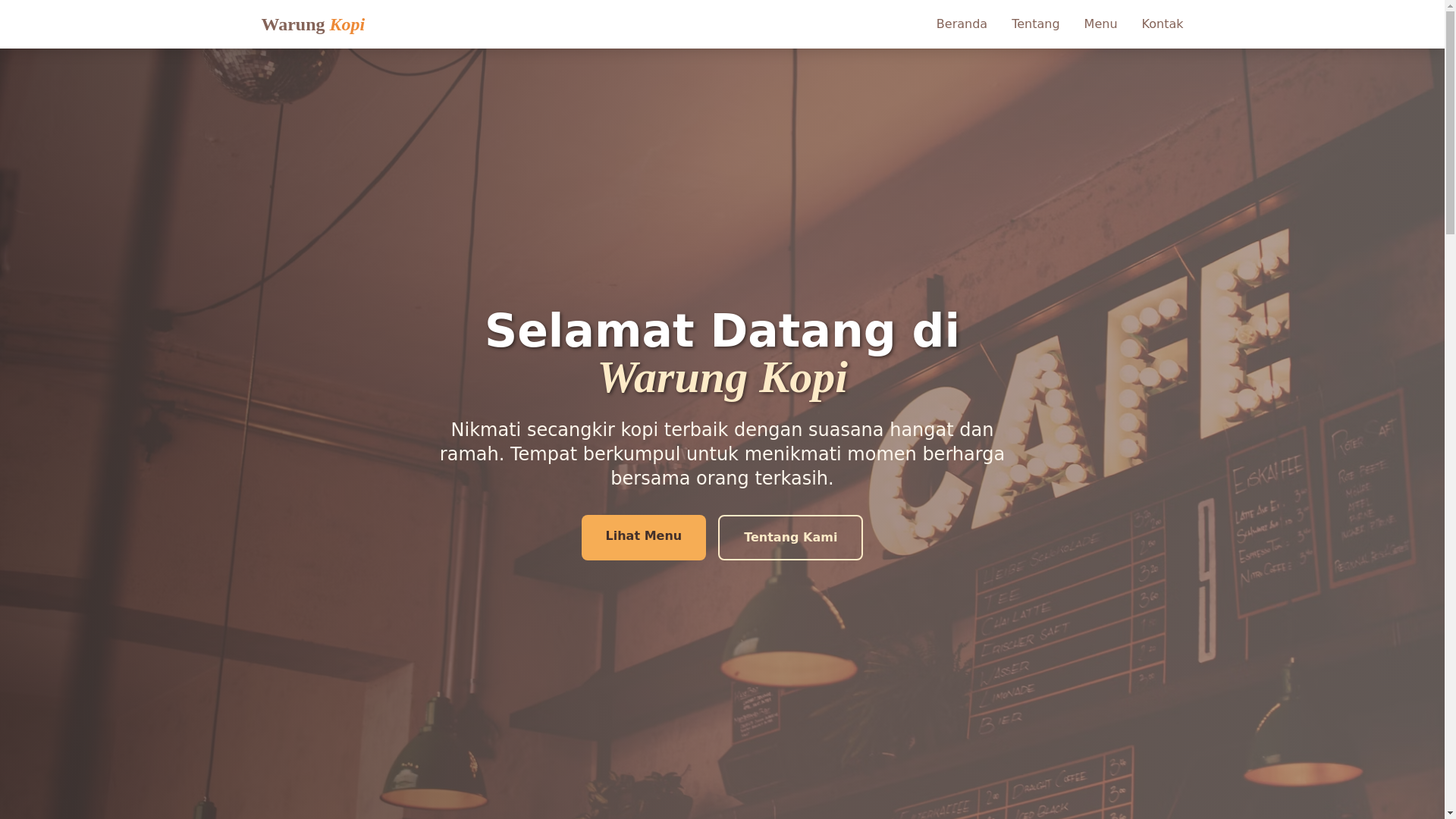 website screenshot of https://warung-kopi.pages.dev/