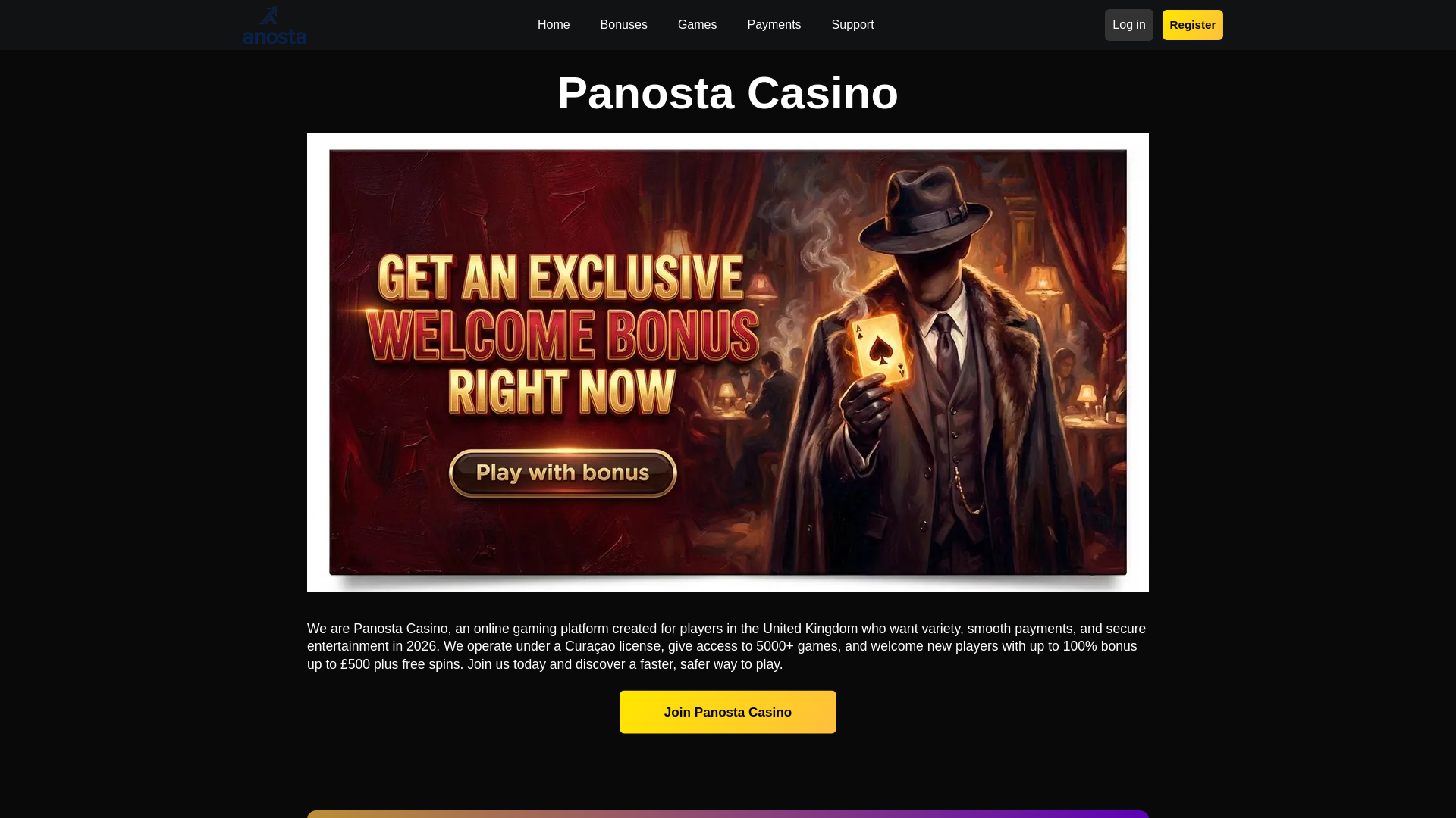 website screenshot of https://panosta-uk-53180.pages.dev/