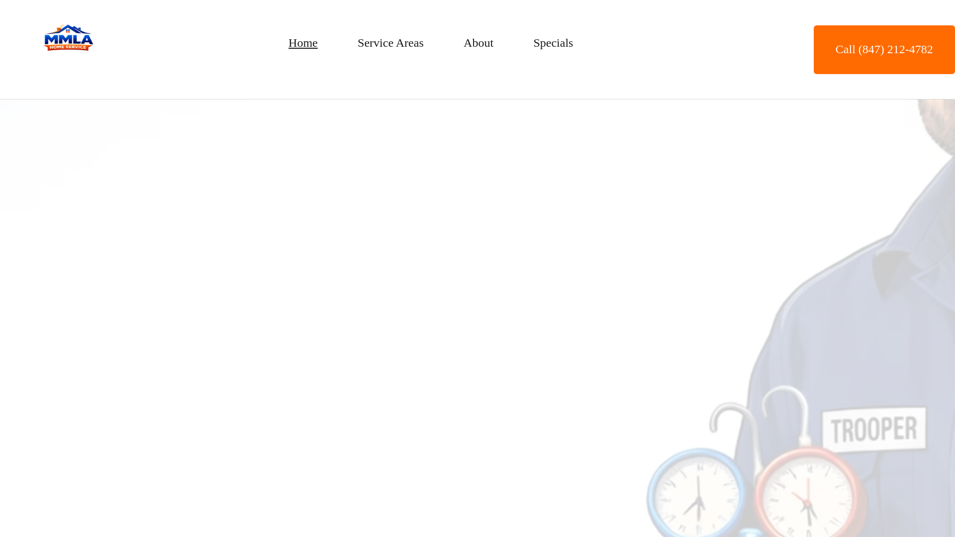 website screenshot of https://mmalhomeservice.com