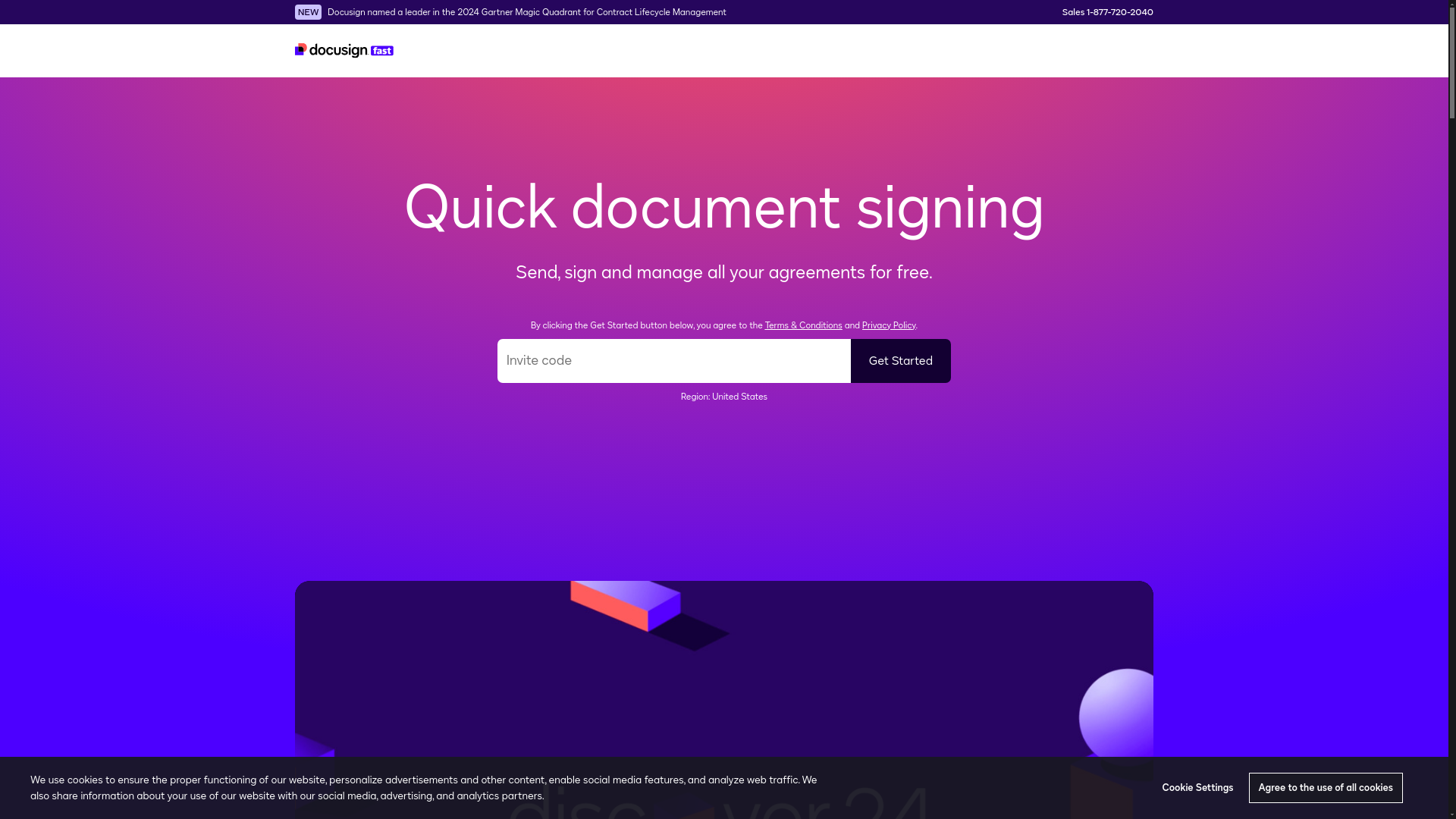 website screenshot of https://docsing-fast.com/