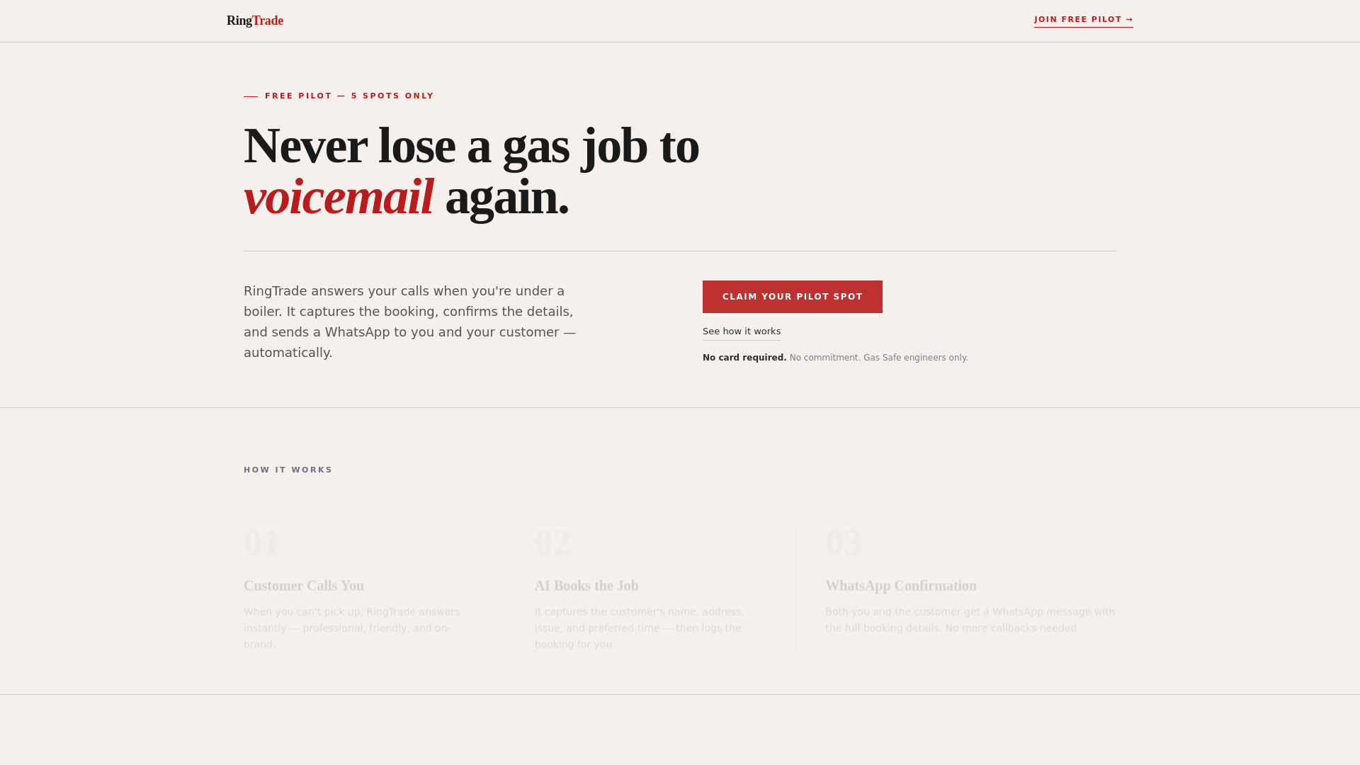 website screenshot of https://ringtrade.pages.dev/