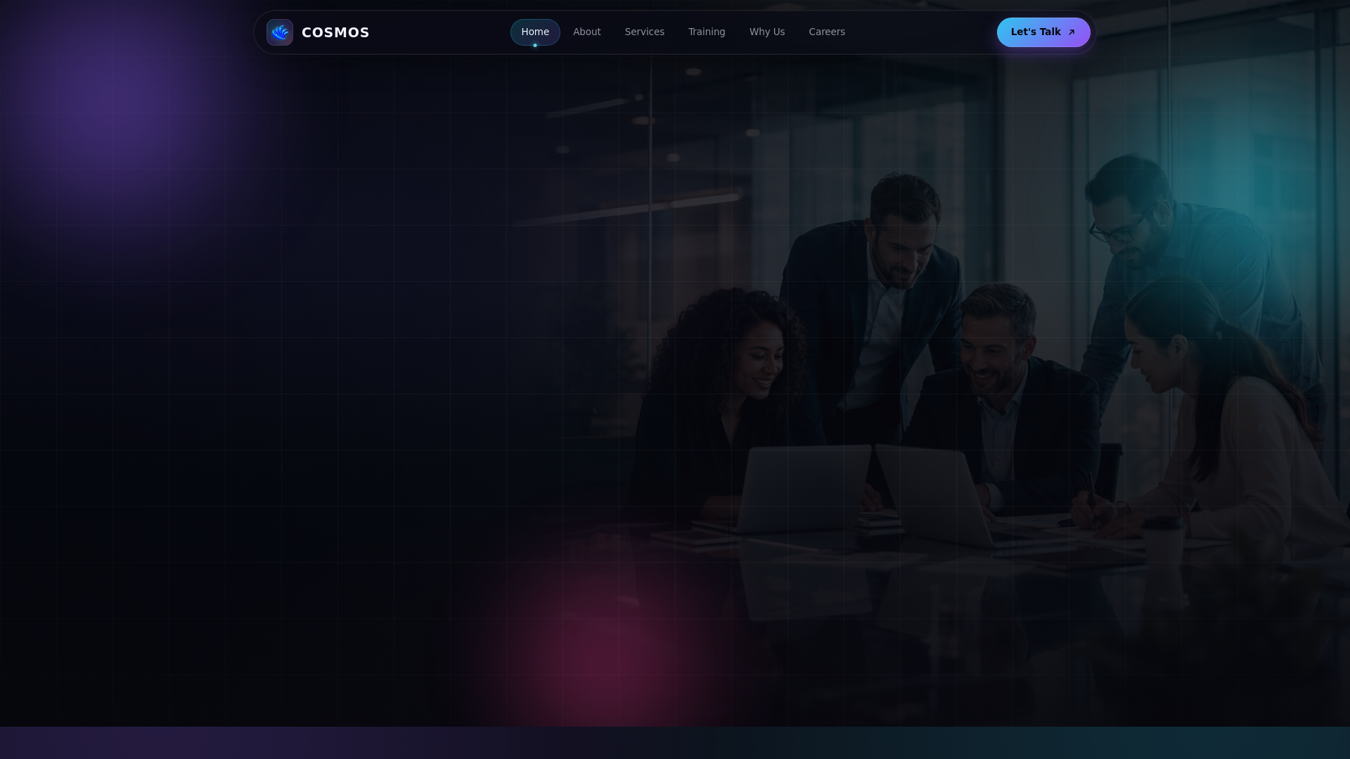 website screenshot of https://cosmos-test2.pages.dev/