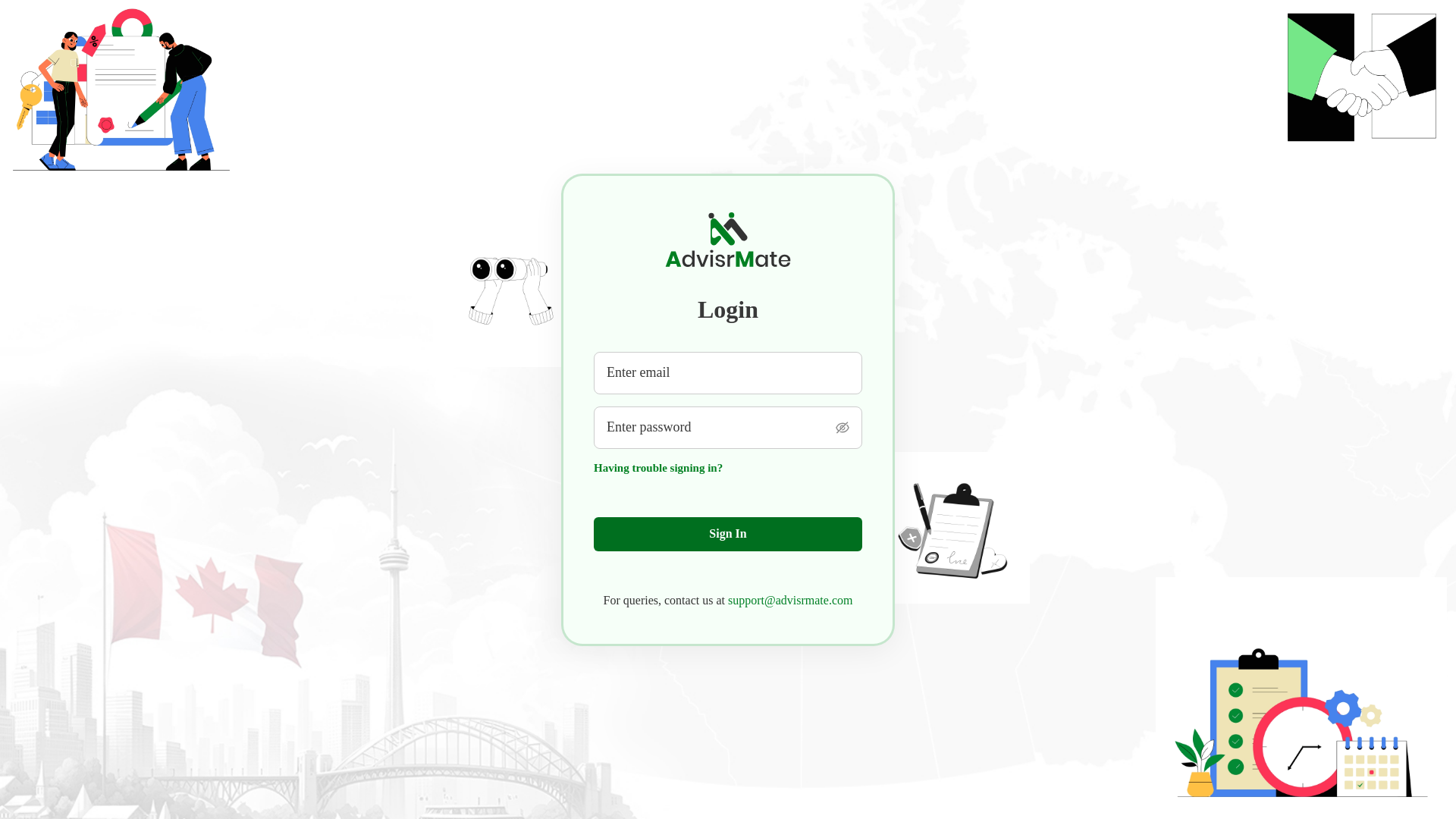 website screenshot of https://advisrmate-pr-bugfix-lead-applicant-inquiry.pages.dev/