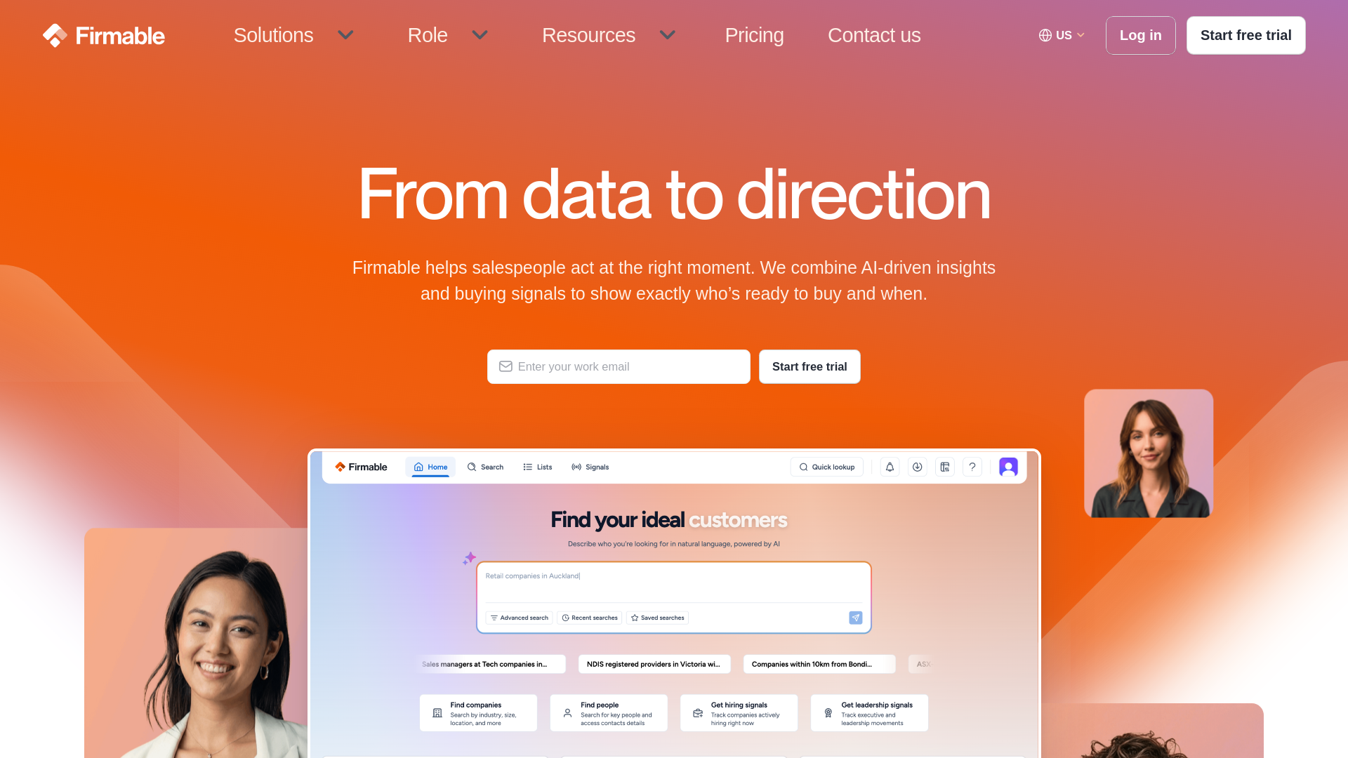website screenshot of https://buildwithfirmable.com/