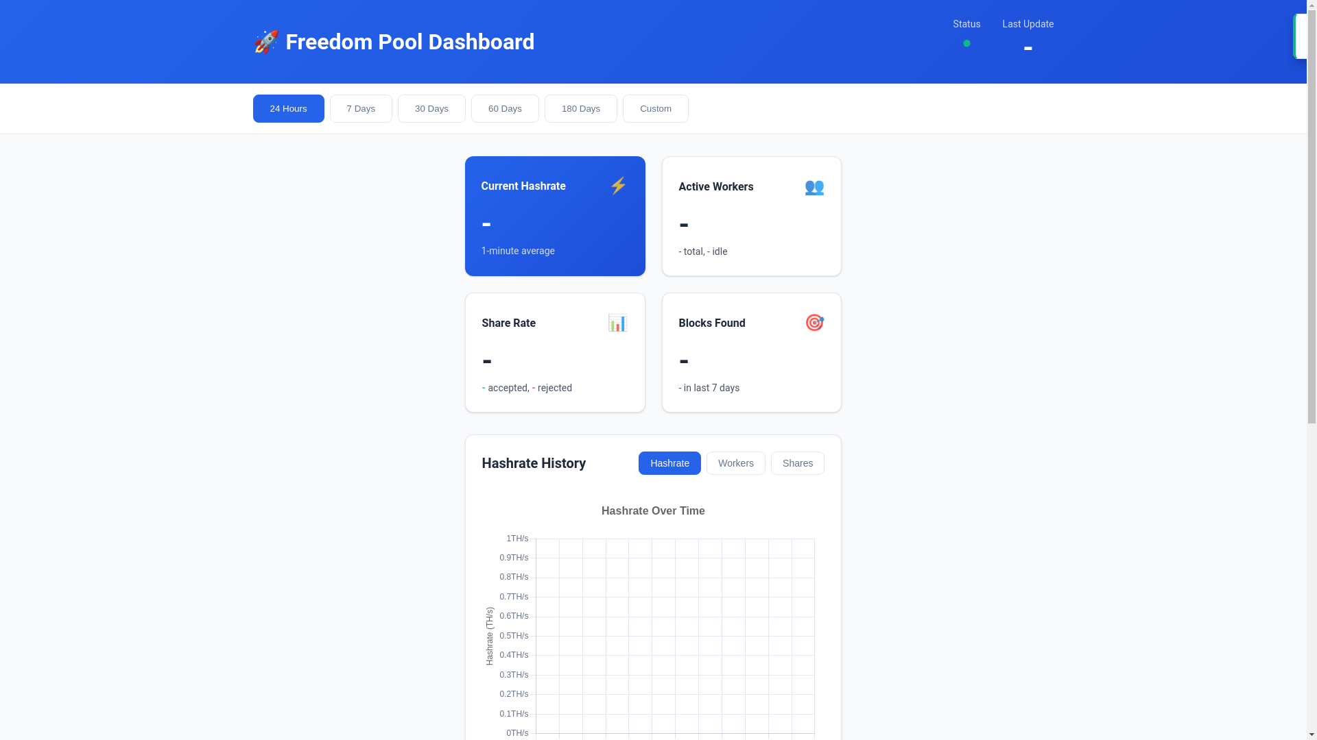 website screenshot of https://pool-dashboard-8xm.pages.dev/