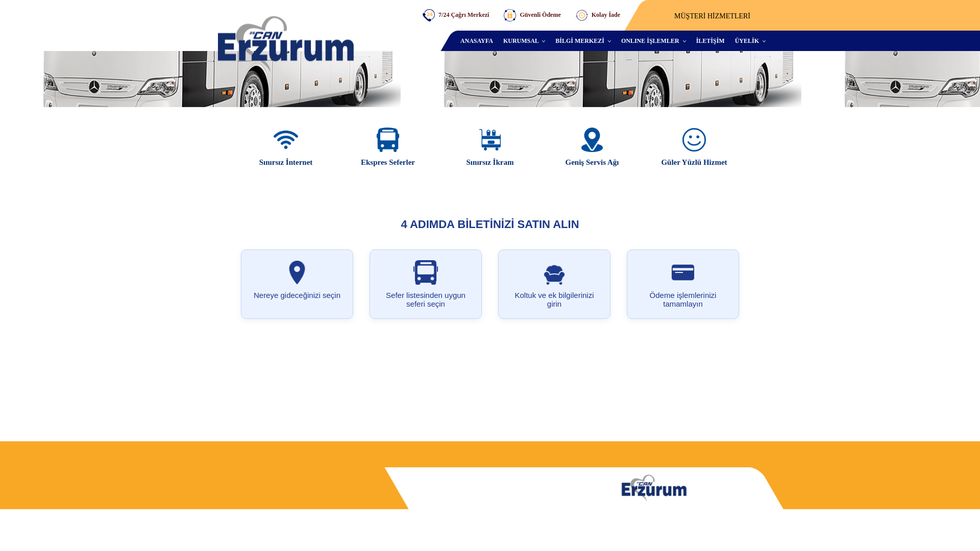 website screenshot of https://canerzurumturizm.com/