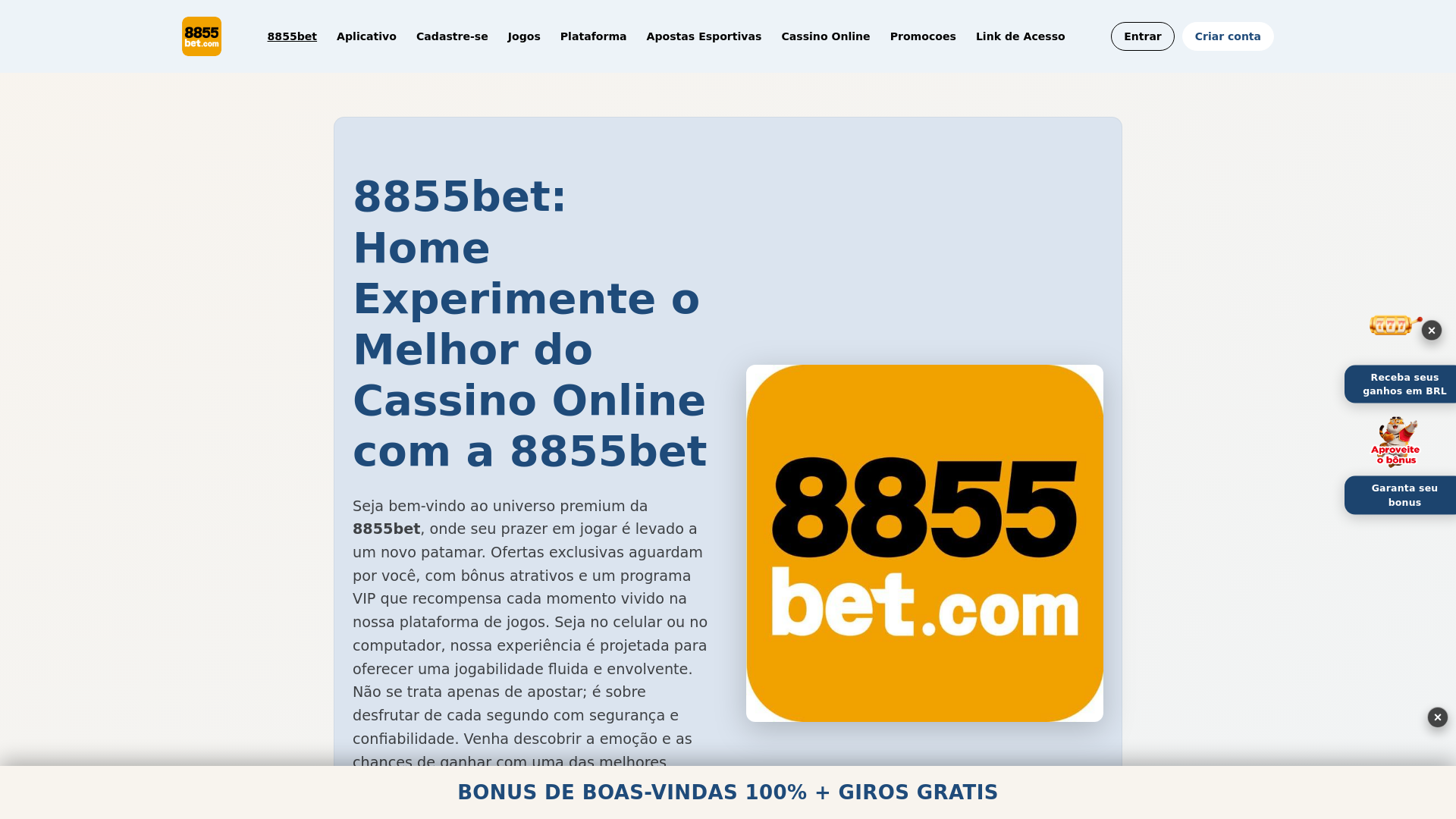 website screenshot of https://8855betaviator.com/