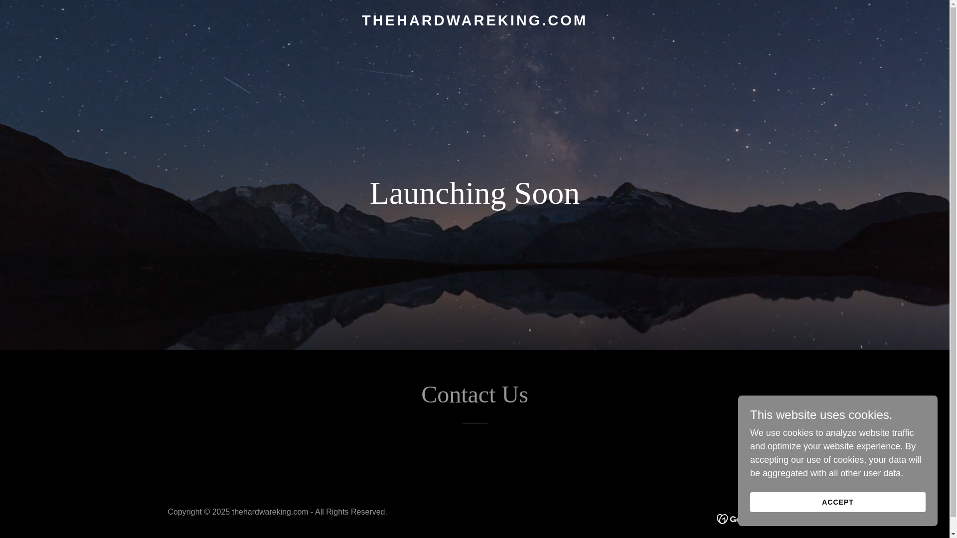 website screenshot of https://thehardwareking.com/