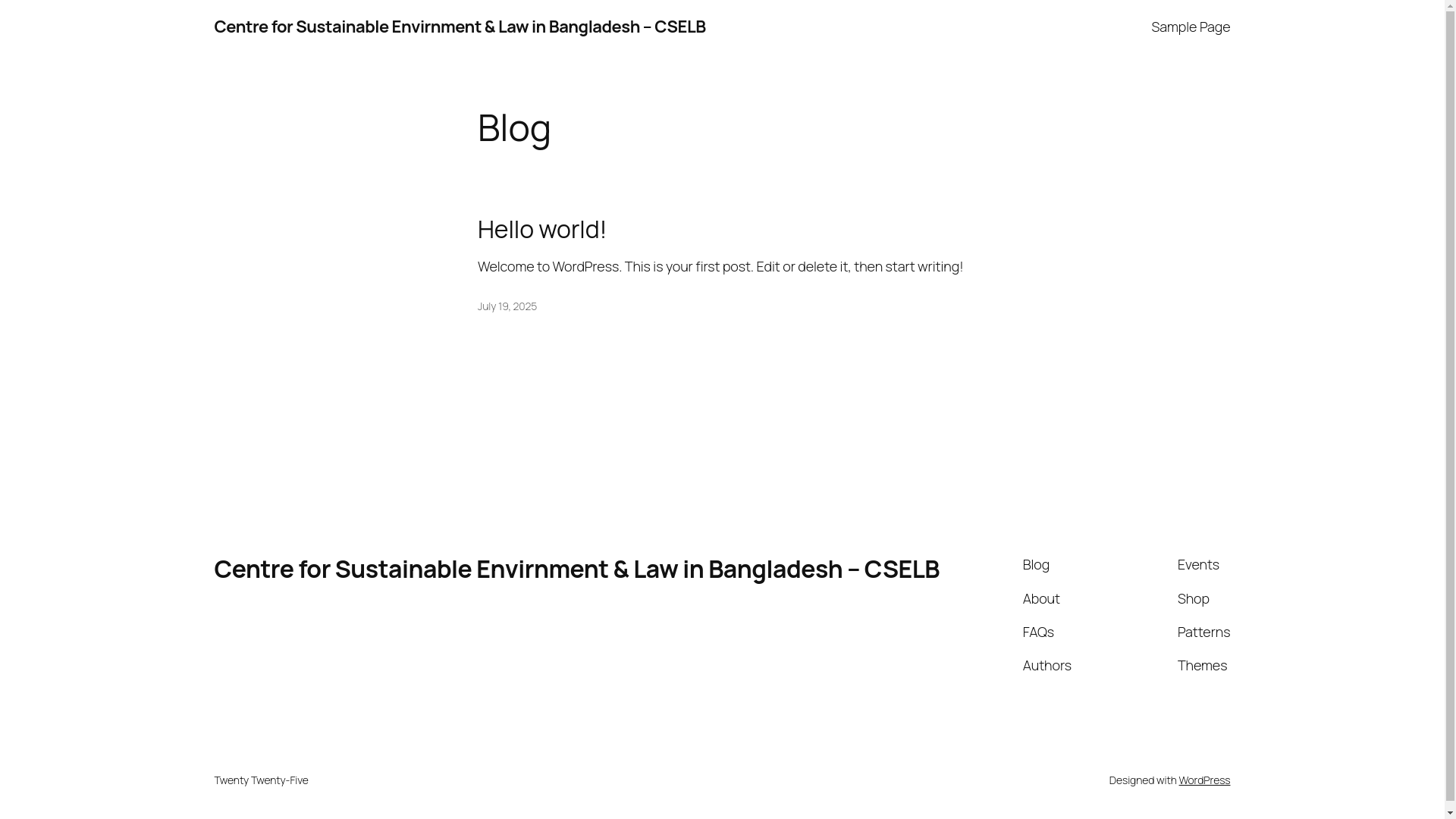 website screenshot of https://cselb.com/