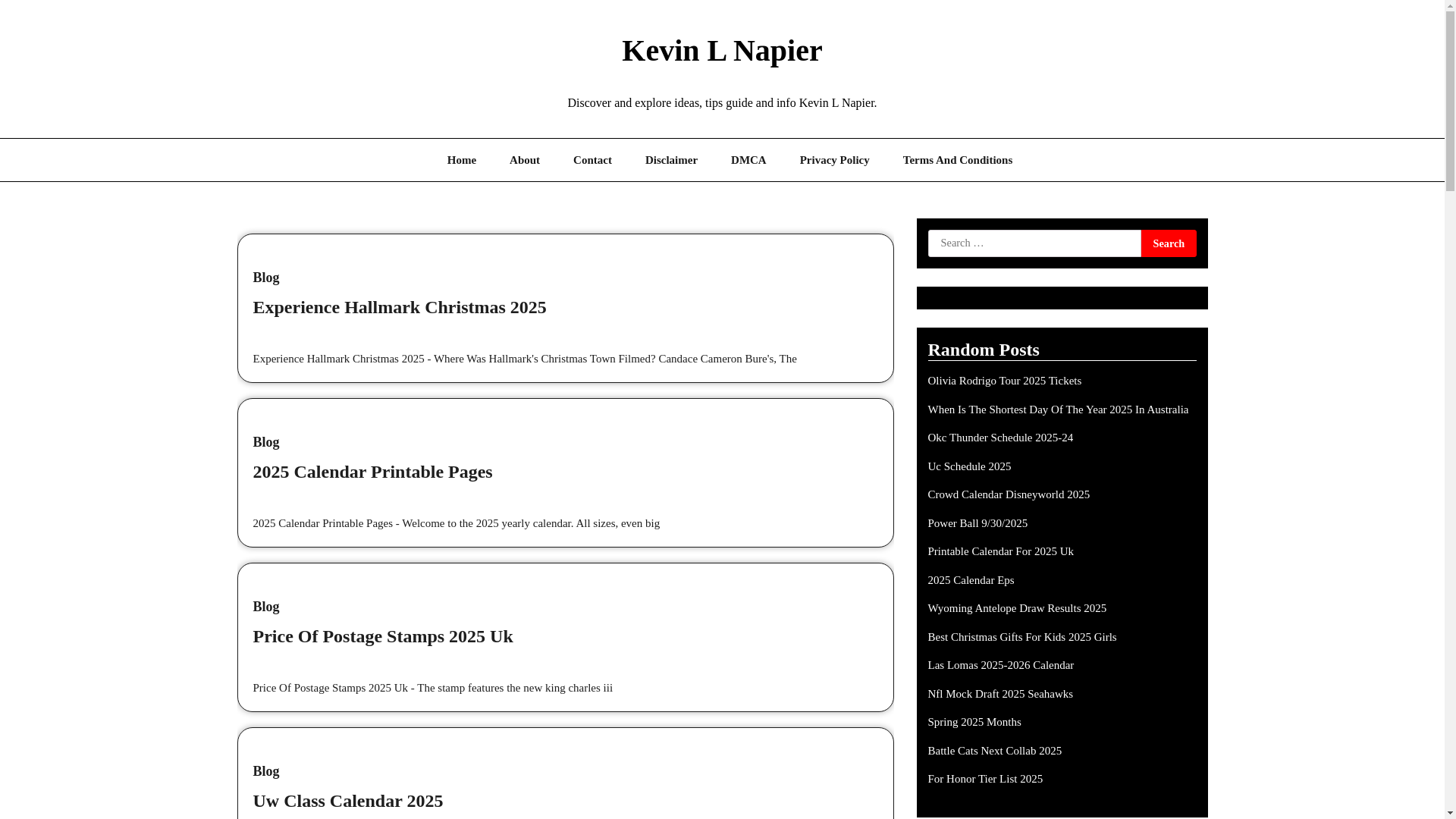 website screenshot of https://kevinlnapierk.pages.dev/