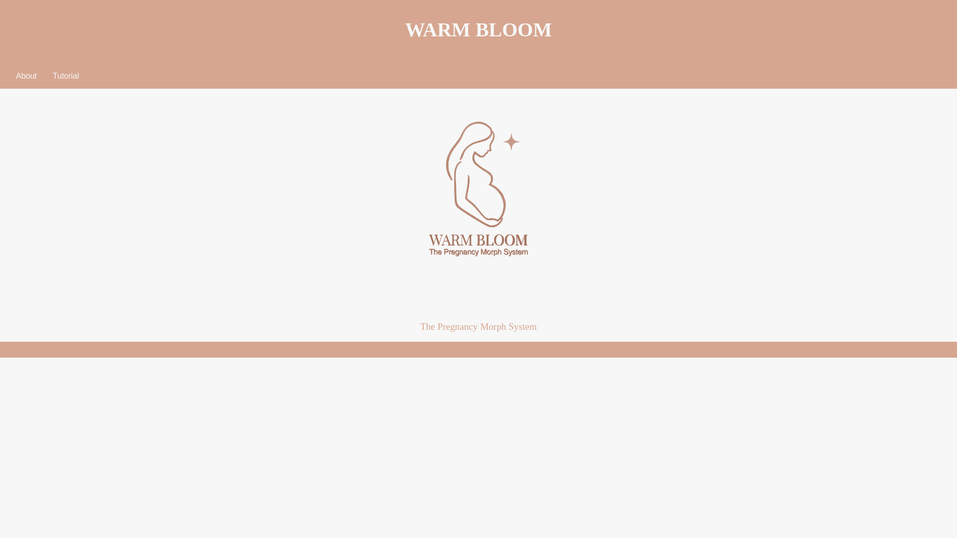 website screenshot of https://warm-bloom.com/