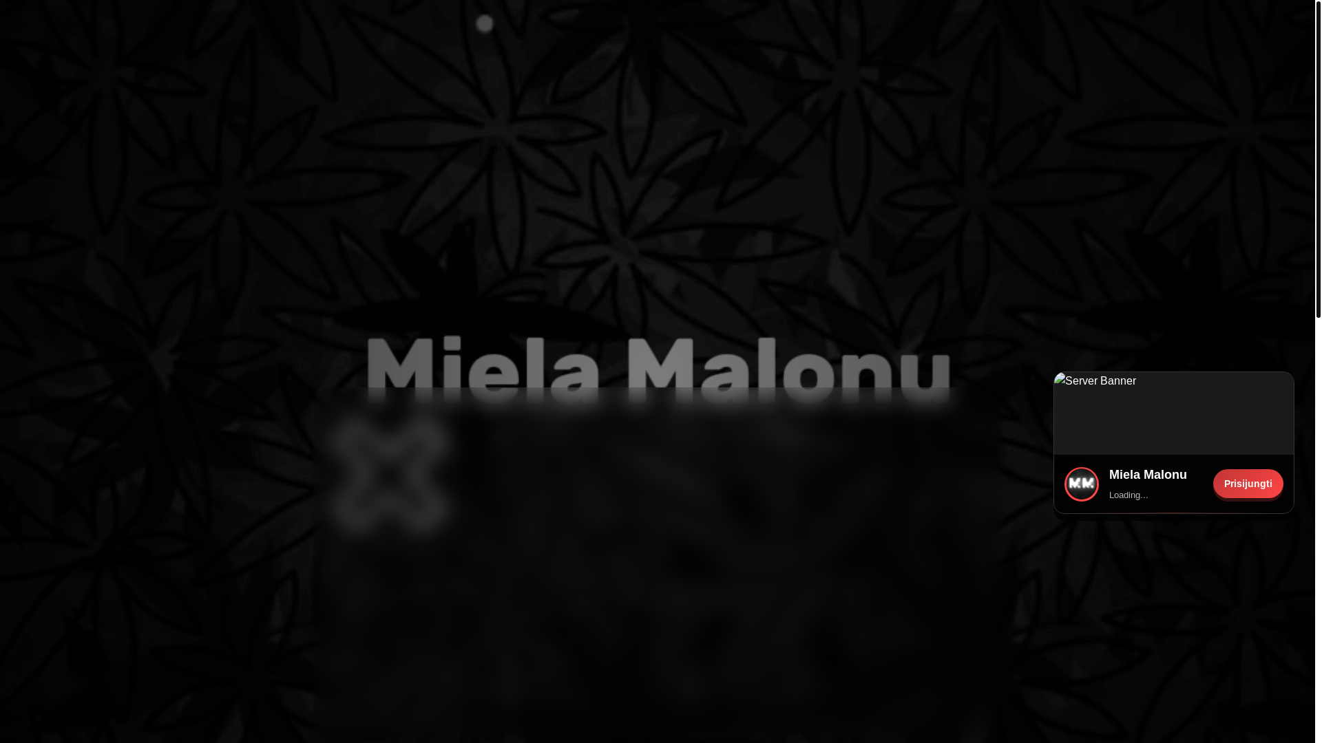 website screenshot of https://mielamalonu.pages.dev/