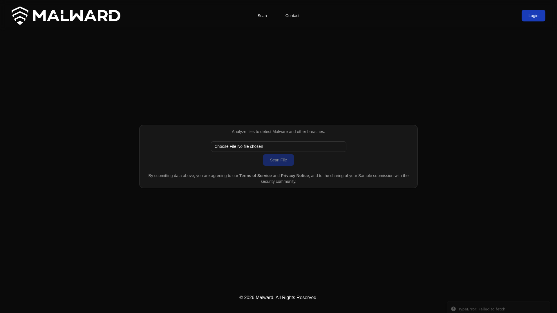 website screenshot of https://xyz-malward-www.pages.dev/